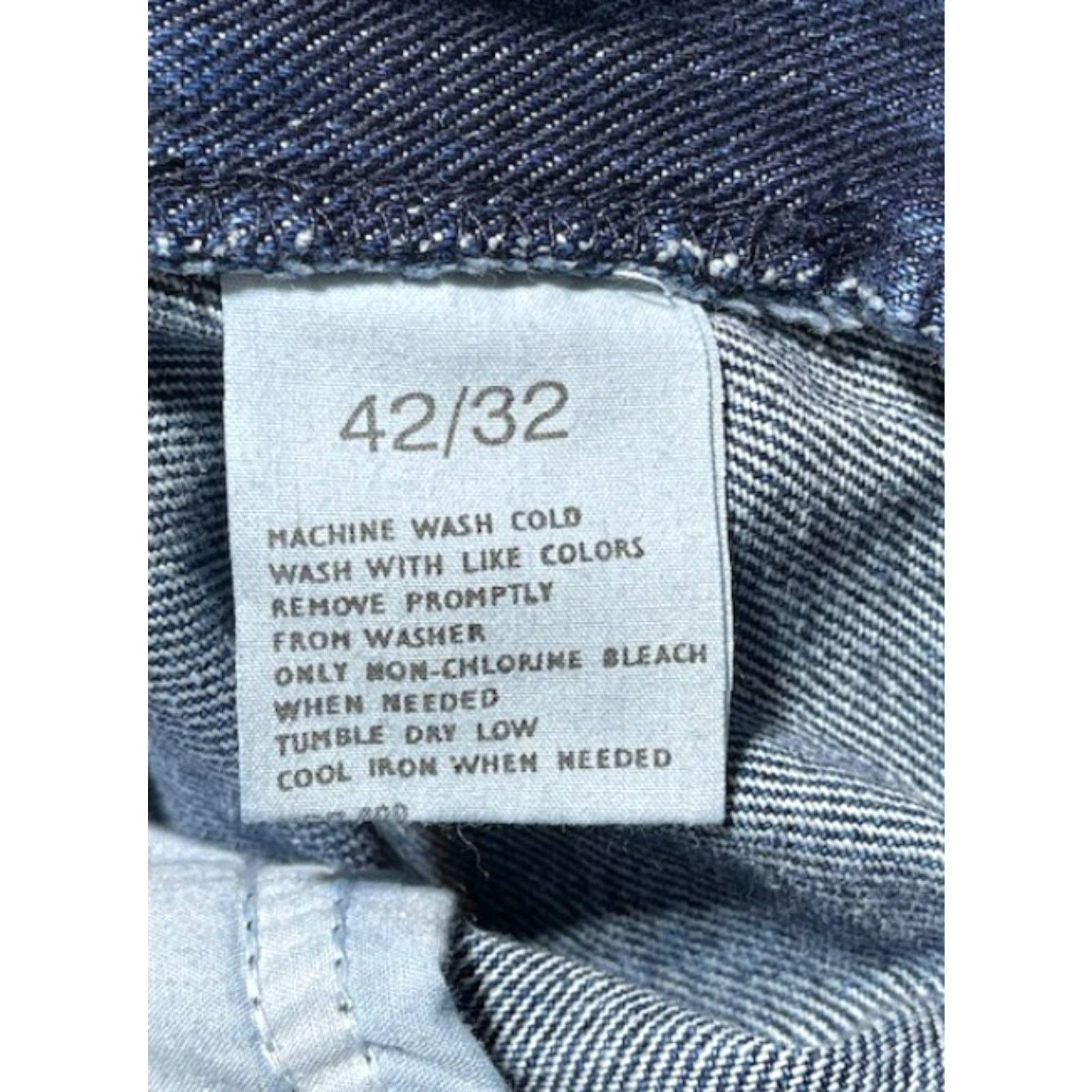 Nautica Nautica Jeans Mens 42/32 Capri Cotton Medium Wash Denim High Rise Blue Jeans Capris Mens Regular 42in 32in Pocket 5-Pocket Denim Nautica Blue Mens Size US 42 / EU 58 - 8 Thumbnail