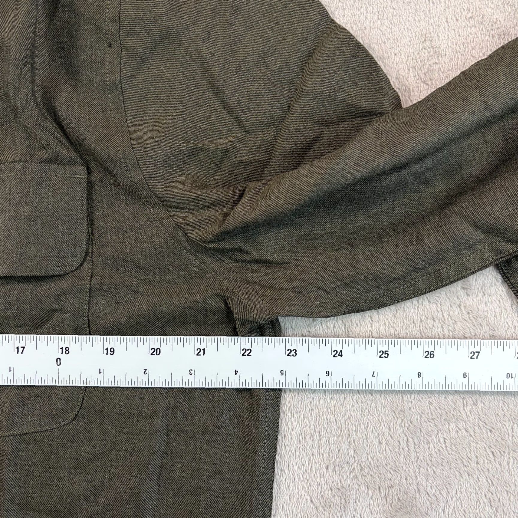 Todd Snyder Todd Snyder Rayon Field Shirt Dark Olive Large Men's Button-Up Shirt Long Sleeve Casual Workwear Pockets NWT Size US L / EU 52-54 / 3 - 7 Thumbnail
