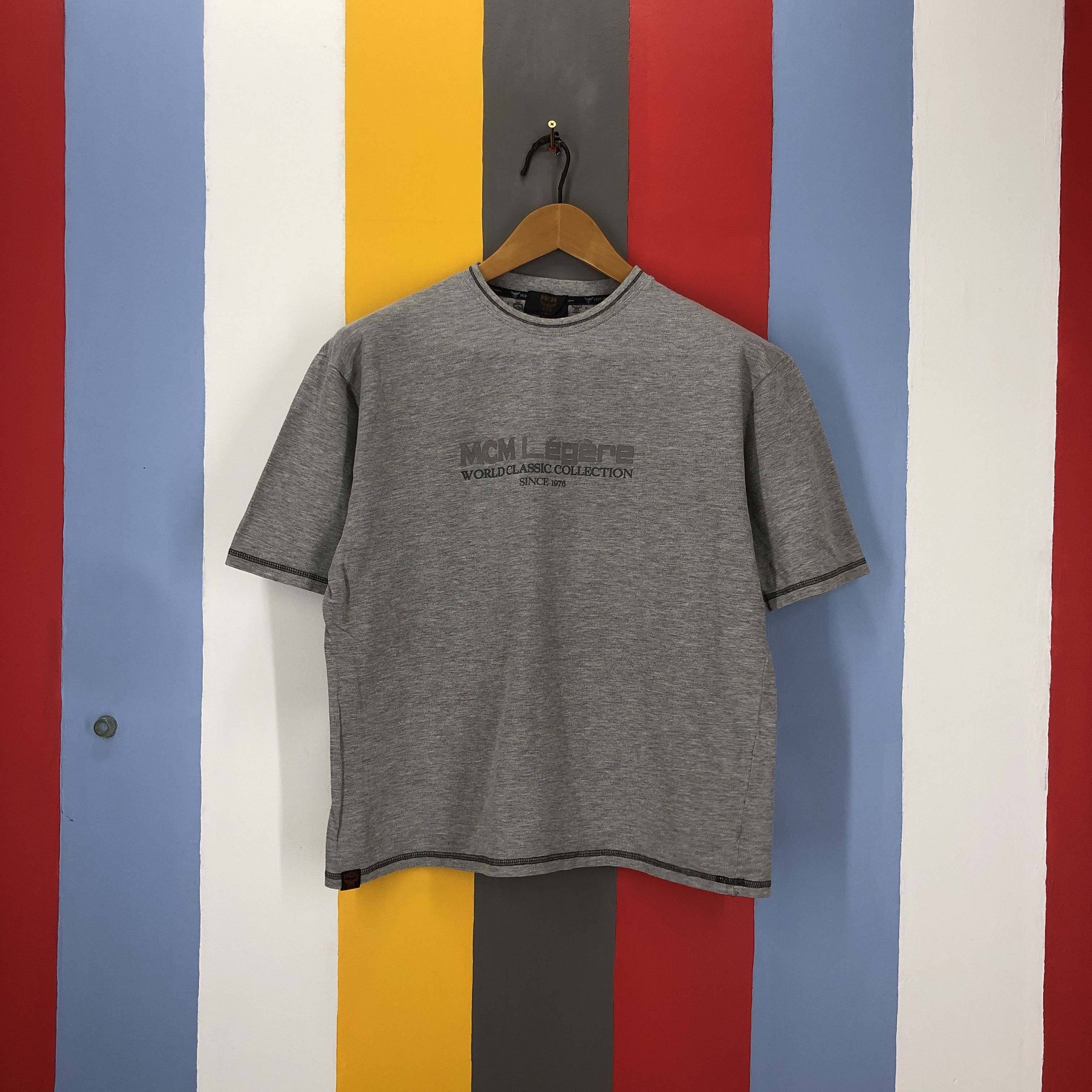 MCM MCM LEGERE Crew Neck T Shirt #1521/AZ Size US L / EU 52-54 / 3 - 1 Thumbnail