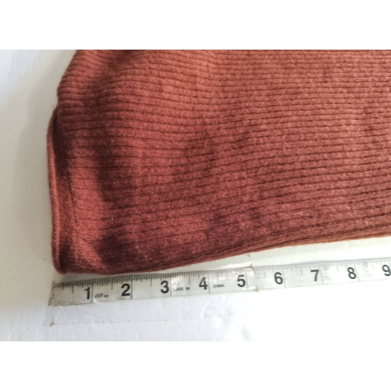 Vince Vince Sweater Shirt Women M Brown Wool Cashmere Oversized Crew Neck Short Sleeve Pullover Size Medium Size M / US 6-8 / IT 42-44 - 5 Thumbnail