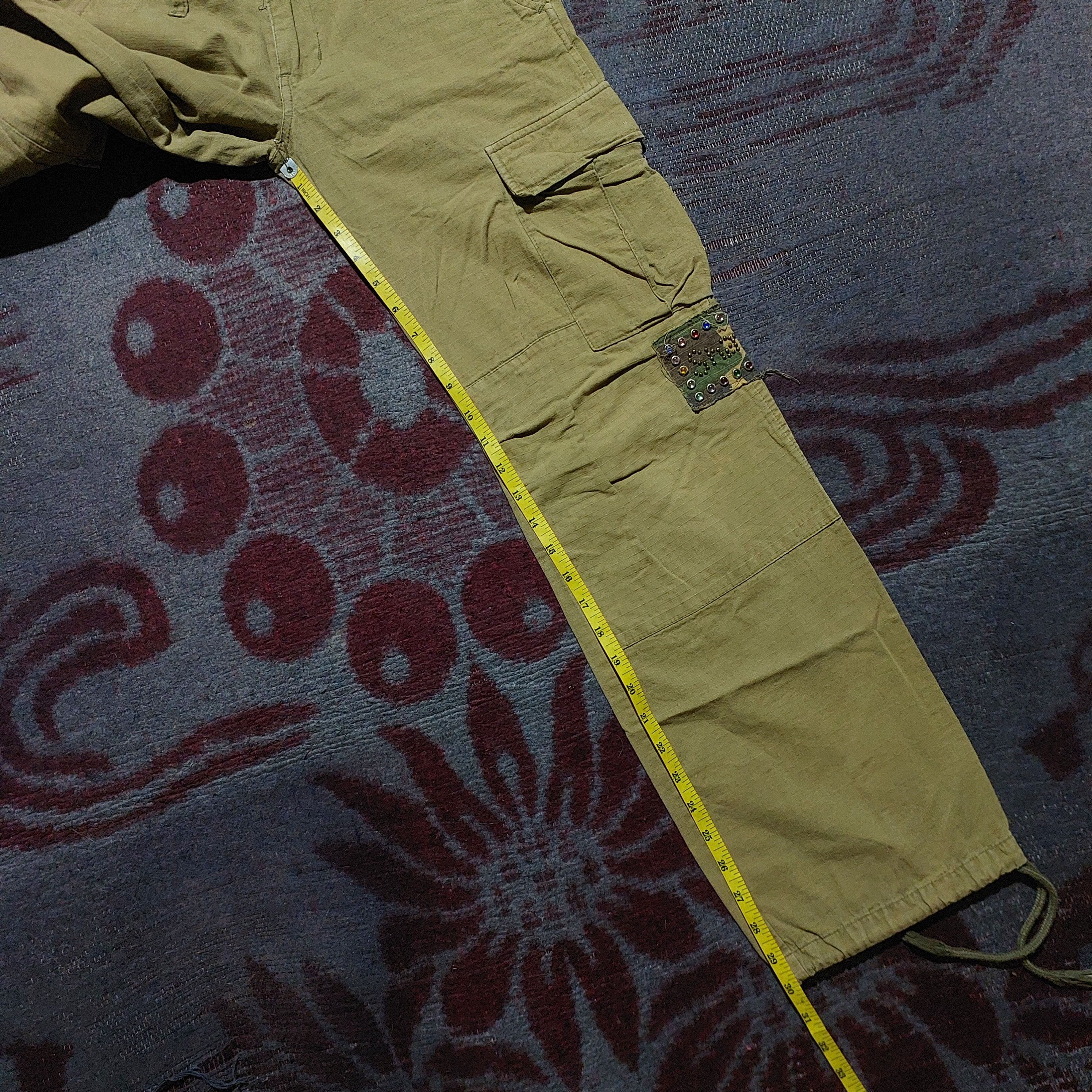 GOA Snatch Jeans #03614 Japanese cargo pants Size US 29 - 17 Thumbnail