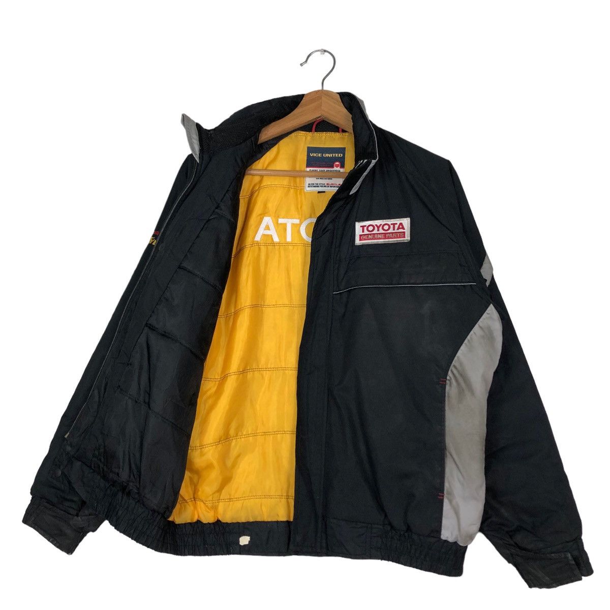 Japanese Brand 🔥Vintage Bomber Jacket Toyota Good Year Racing Style Size US S / EU 44-46 / 1 - 11 Thumbnail