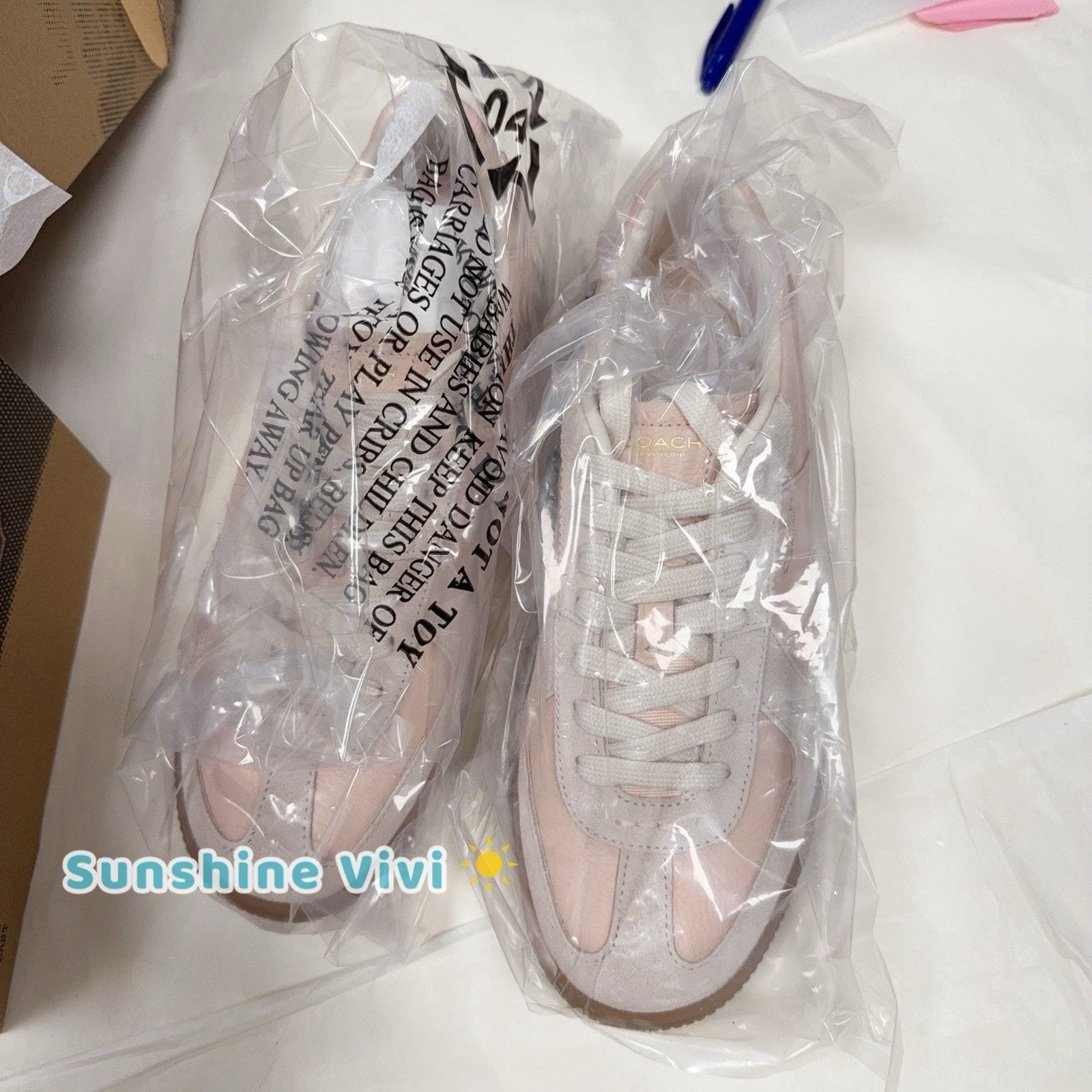 Coach NWT Coach Women's Ellis Sneaker Blush CAQ33 US 8 Size US 8 / IT 38 - 3 Thumbnail