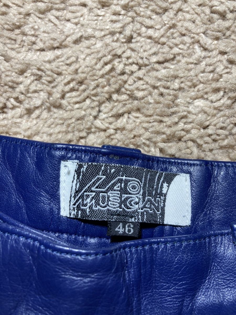 Lad Musician AW98 Lad Musician Leather Panel Jeans 90s 1998 Japanese 48 Size US 32 / EU 48 - 3 Thumbnail