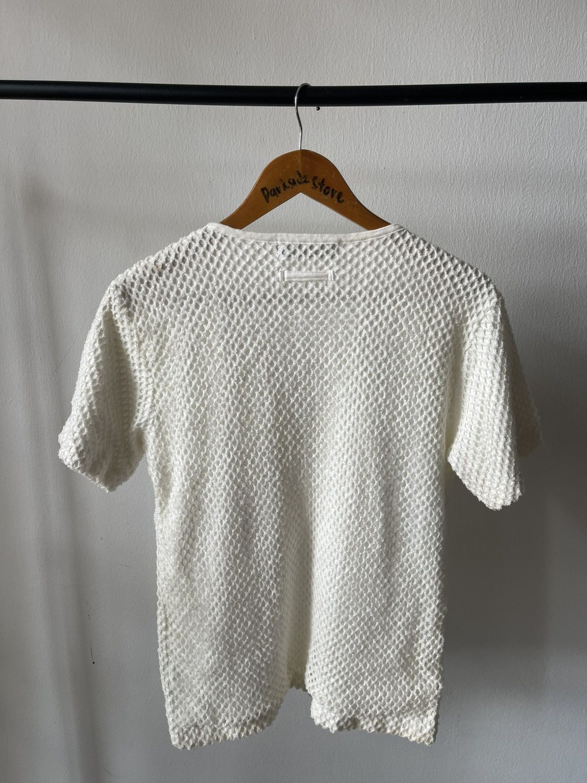 Jean Paul Gaultier 90s Jean Paul Gaultier Mesh Layered V Shirt #99 Size US M / EU 48-50 / 2 - 5 Thumbnail