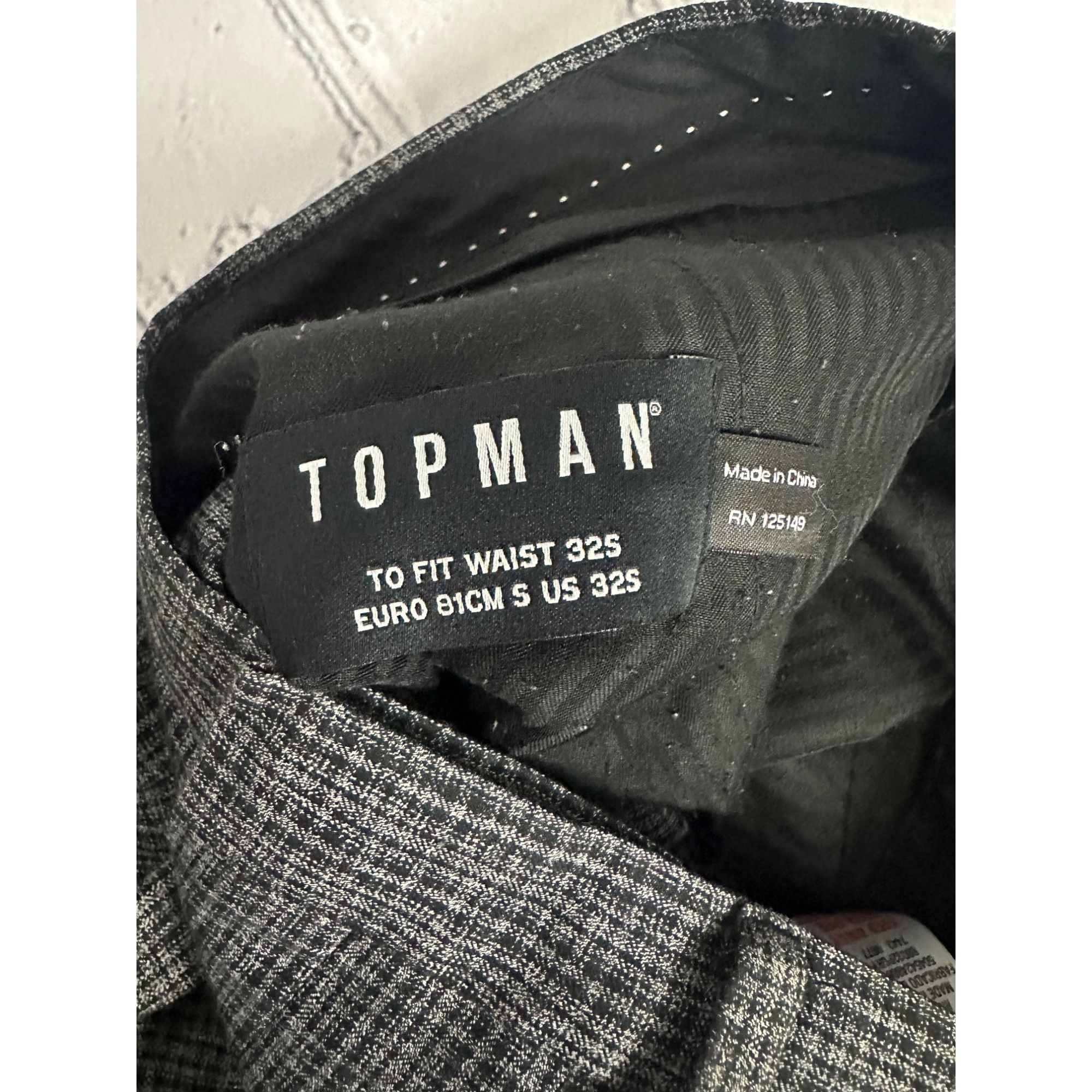 Topman Topman Cropped Trousers Size US 32 / EU 48 - 2 Thumbnail