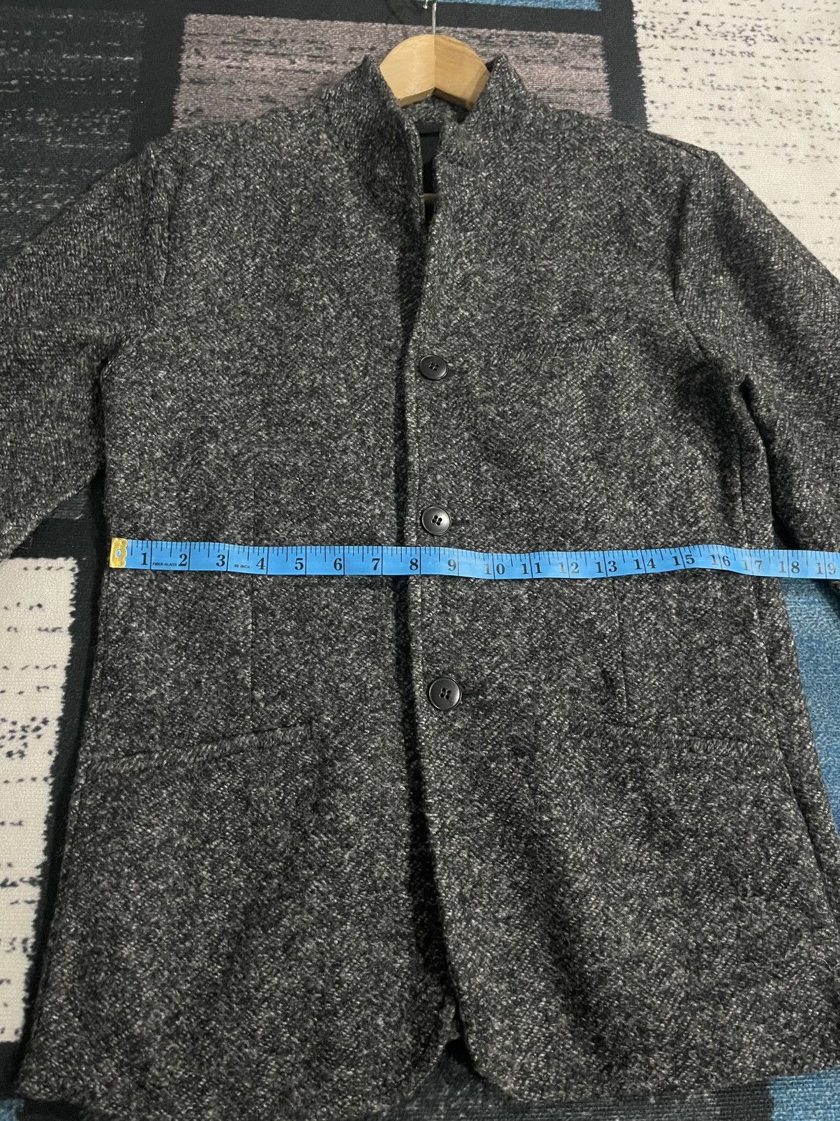 agnes b. Vintage Agnes.B Button Wool Jacket Size US S / EU 44-46 / 1 - 16 Thumbnail