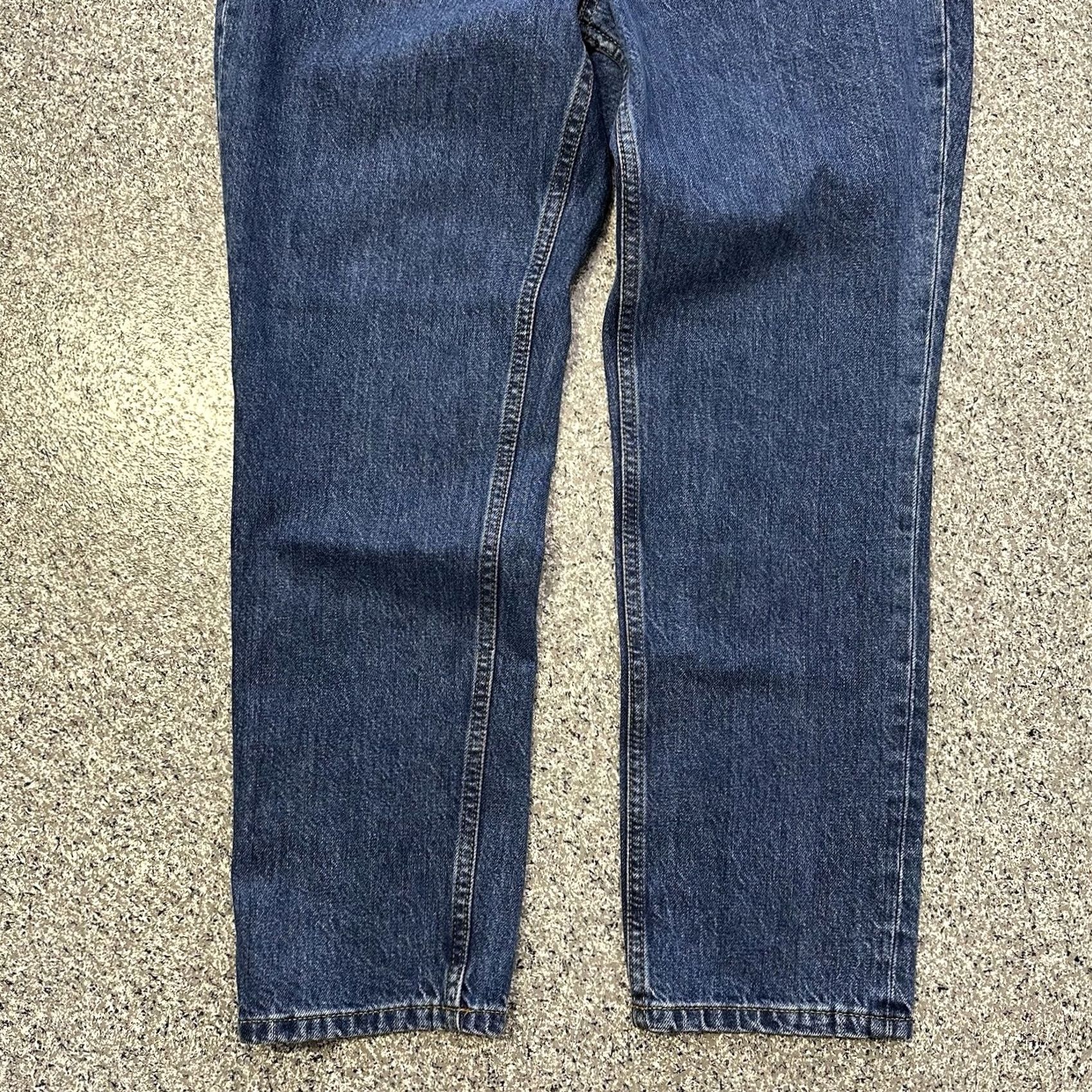 Everlane Everlane Jeans Womens 27x26 Crop High Rise Curvy 90s Straight Organic Blue Cotton Denim 5-Pocket Rise High Jeans Womens Size 27" / US 4 / IT 40 - 3 Thumbnail