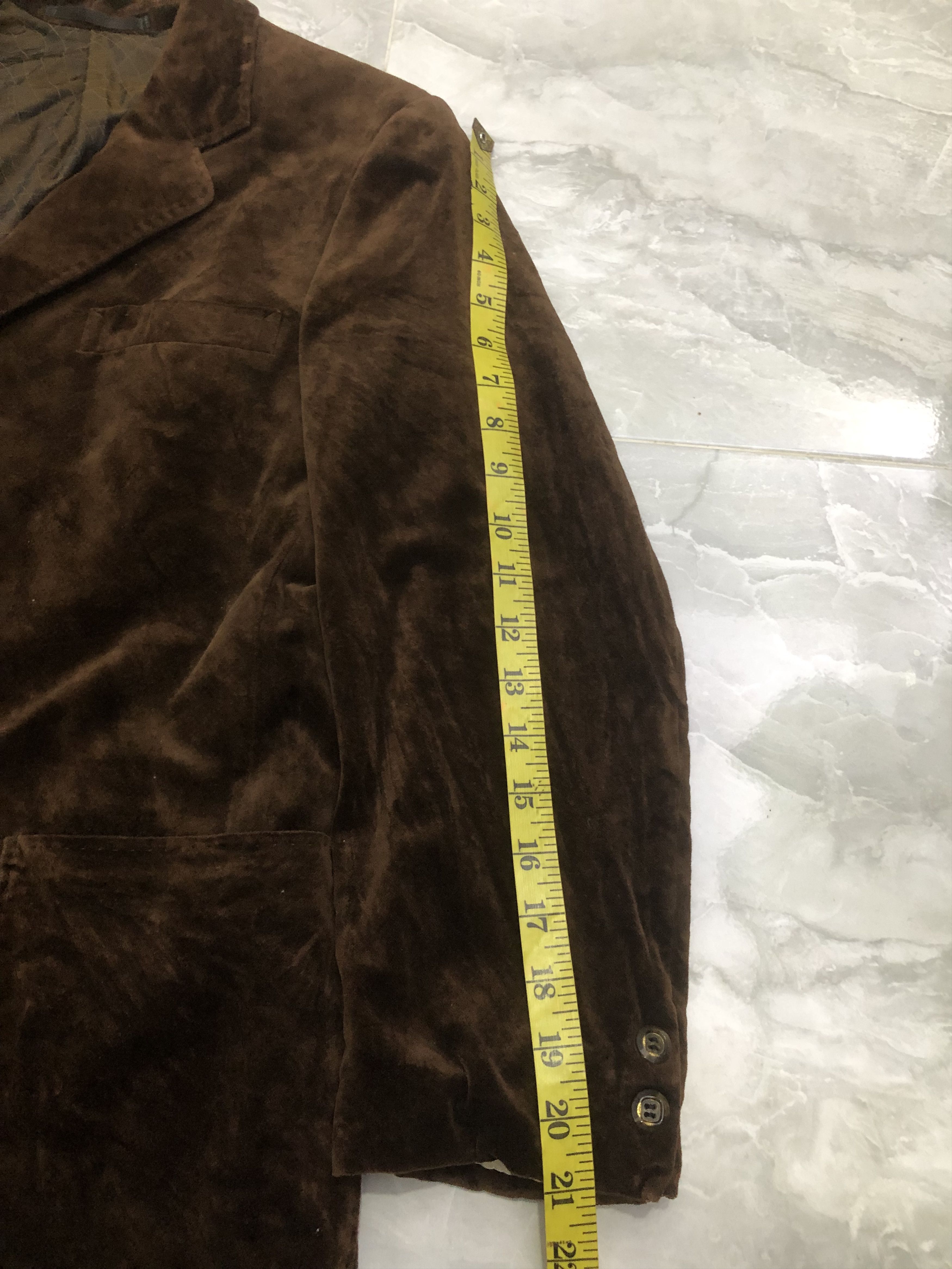 Japanese Brand ELCID Japan Niedieck German Velvet Jacket Size 40S - 17 Thumbnail