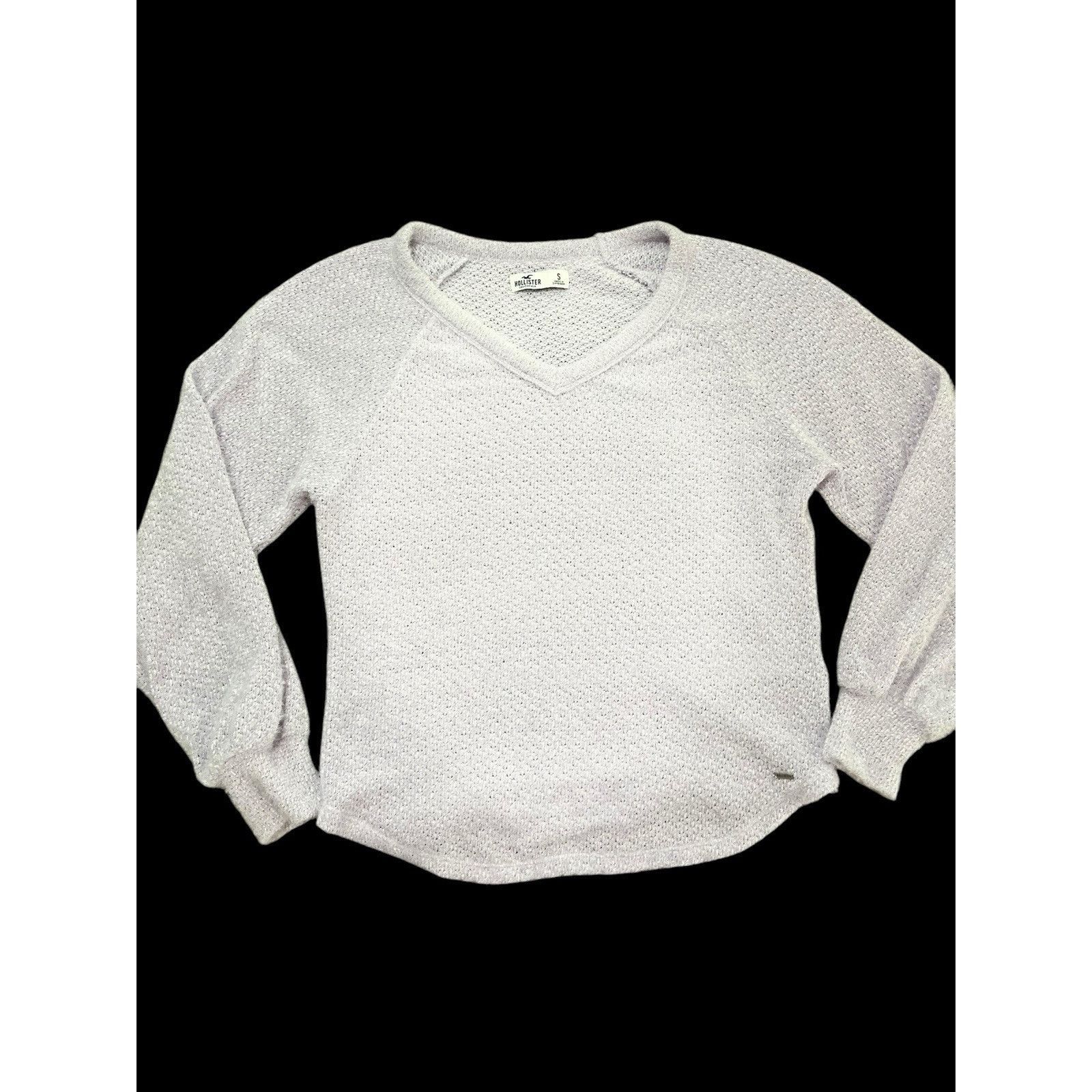 Hollister Hollister Women’s Juniors Over-Sized Crop Sweater -Small Size S / US 4 / IT 40 - 2 Thumbnail