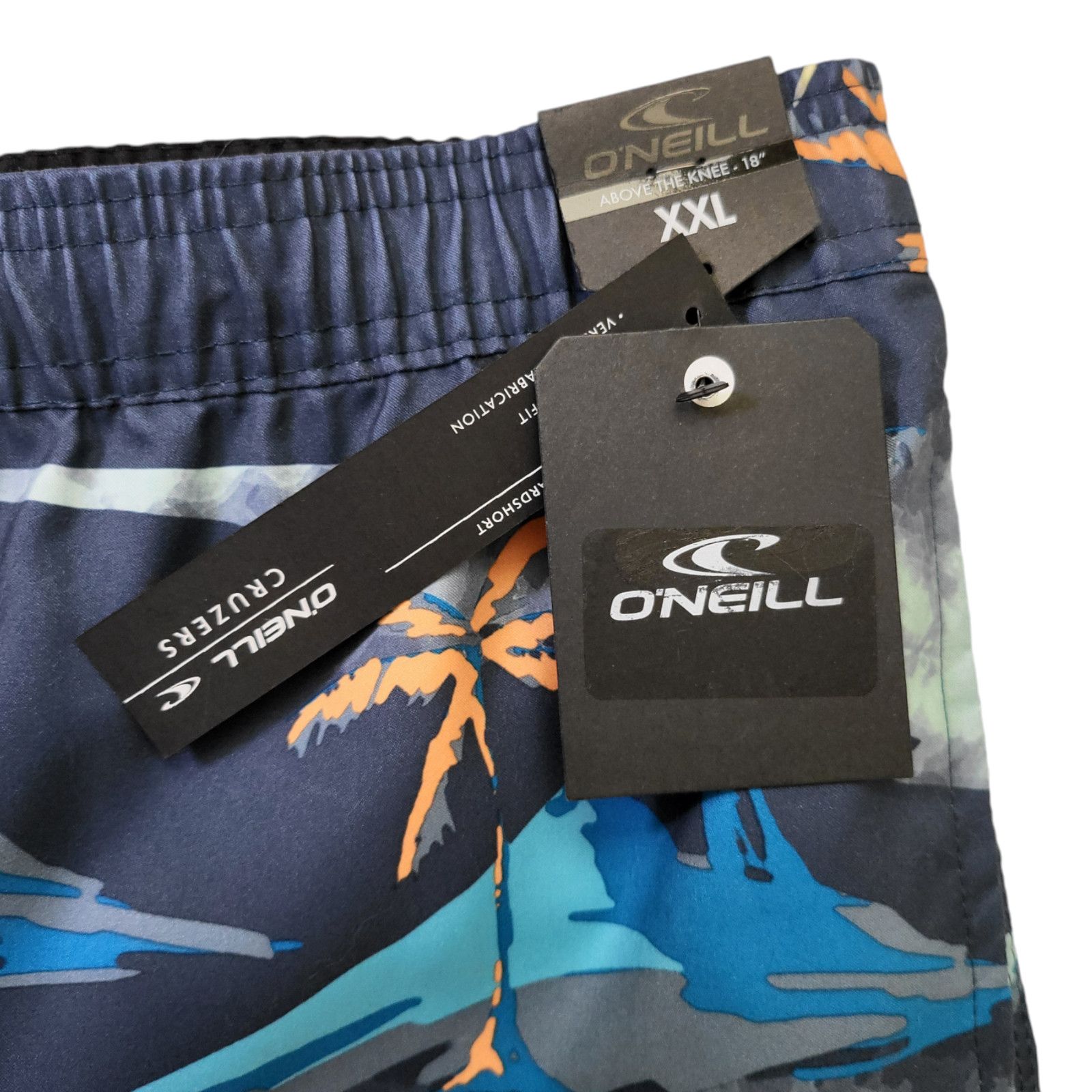 O'Neill NWT O'NEILL Cabana Volley Elastic Swim Shorts Blue Size 2XL Size US 42 / EU 58 - 6 Thumbnail