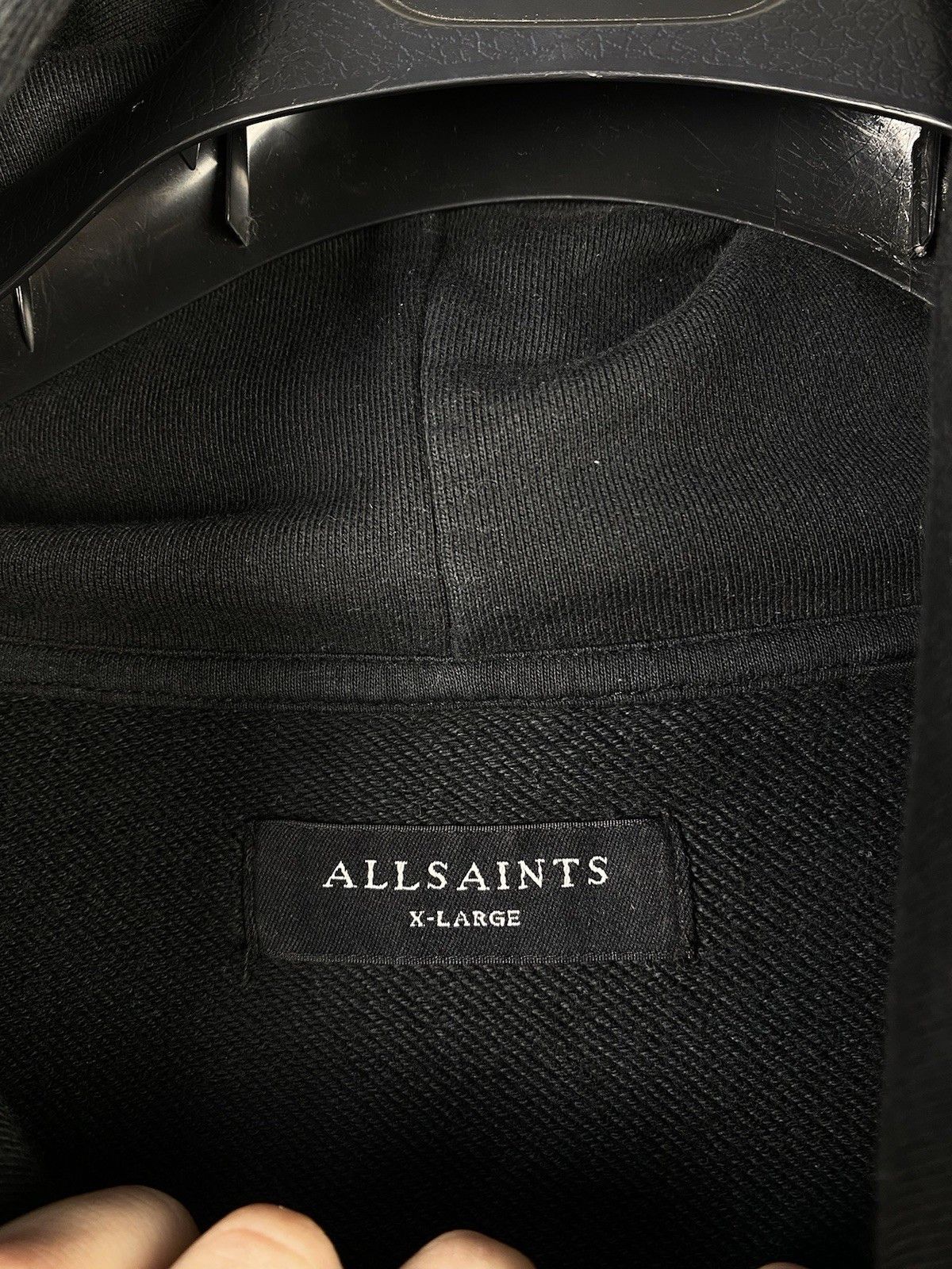 Allsaints Allsaints Black Acid Eagle Oth Printed Hoodie Size US XXL / EU 58 / 5 - 16 Thumbnail