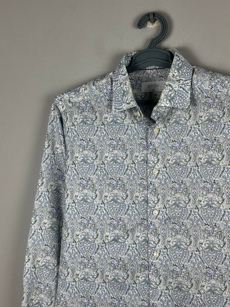 Eton Eton Luxury Printed Floral Size 40 Slim Fit Size US M / EU 48-50 / 2 - 1 Thumbnail