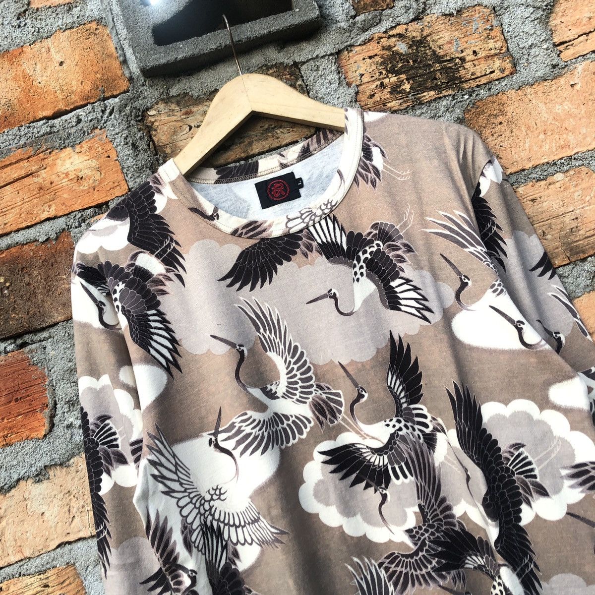 Japanese Brand Austere Sukajan Japan AOP Longsleeve Size US L / EU 52-54 / 3 - 3 Thumbnail
