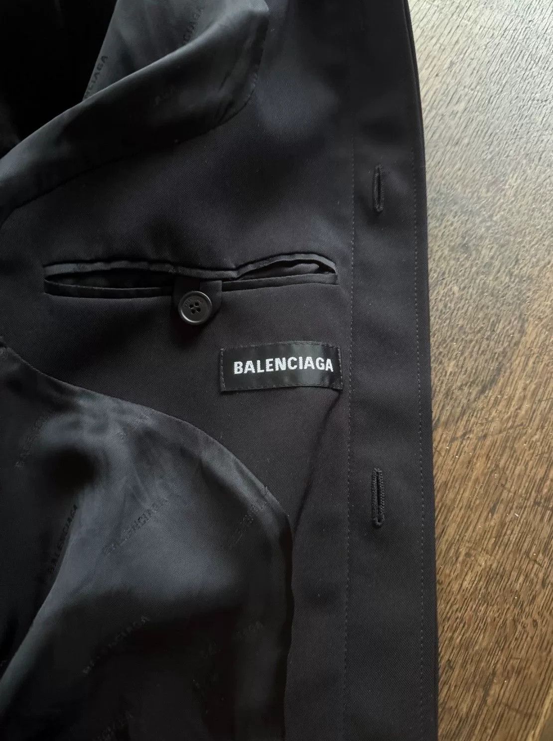 Balenciaga balenciaga tailored jacket for men Size US L / EU 52-54 / 3 - 6 Thumbnail