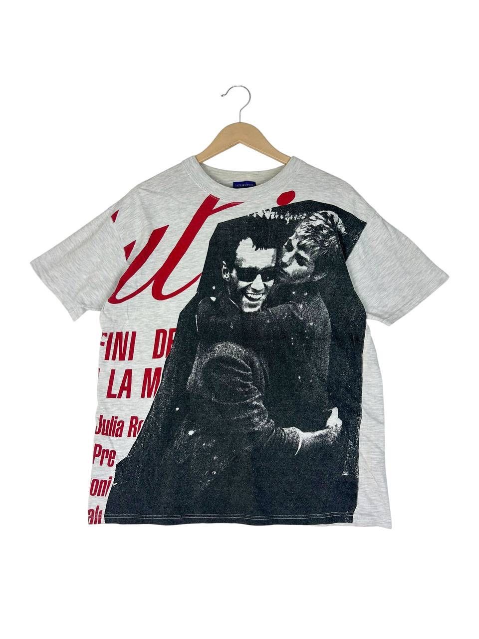 Vintage Vintage 90s Julia Roberts & Matthew Portrait Tee Size US L / EU 52-54 / 3 - 1 Thumbnail