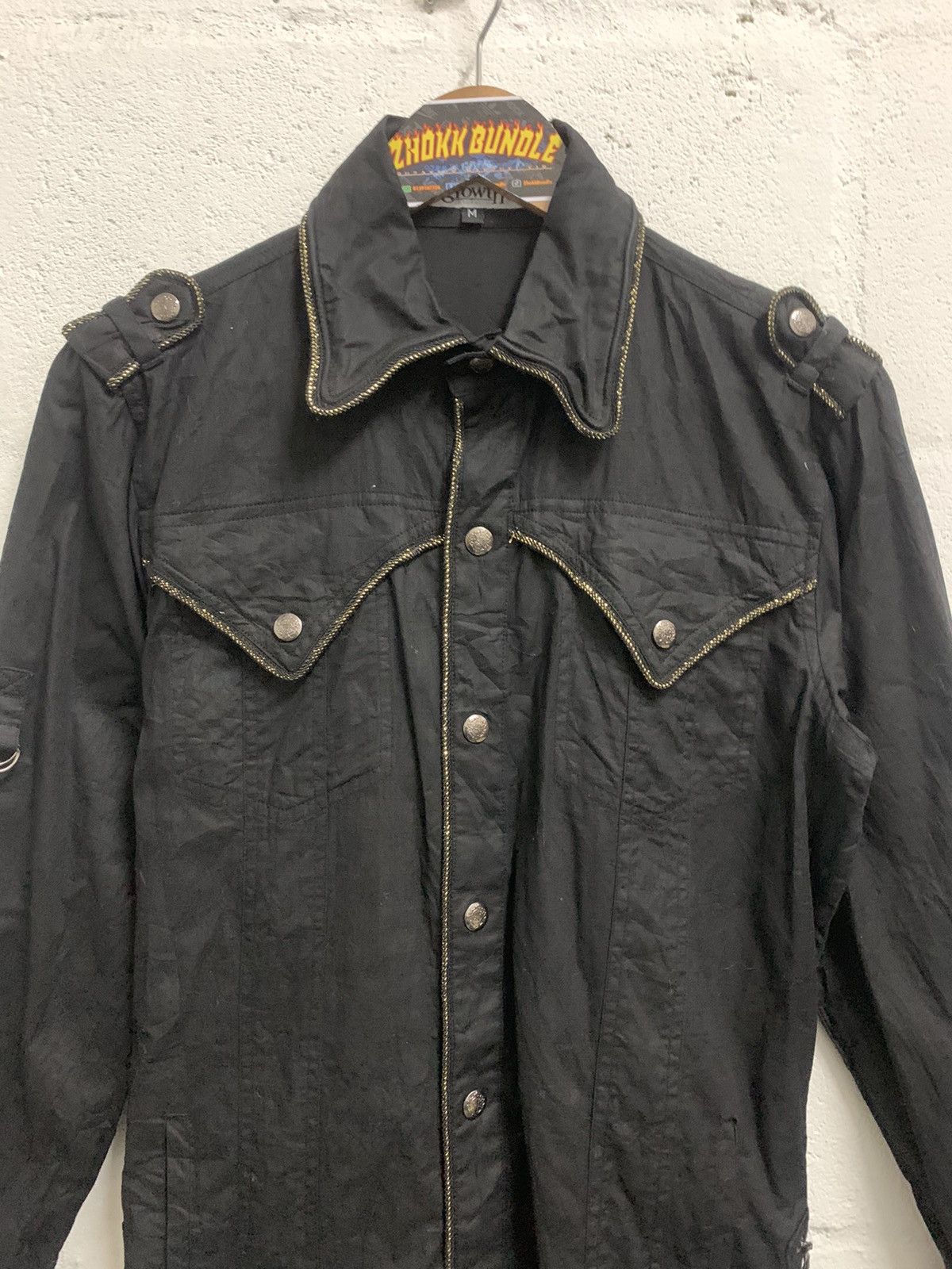 In The Attic × Japanese Brand Men Glam Rock Gothic Shirt Jacket Size US M / EU 48-50 / 2 - 5 Thumbnail
