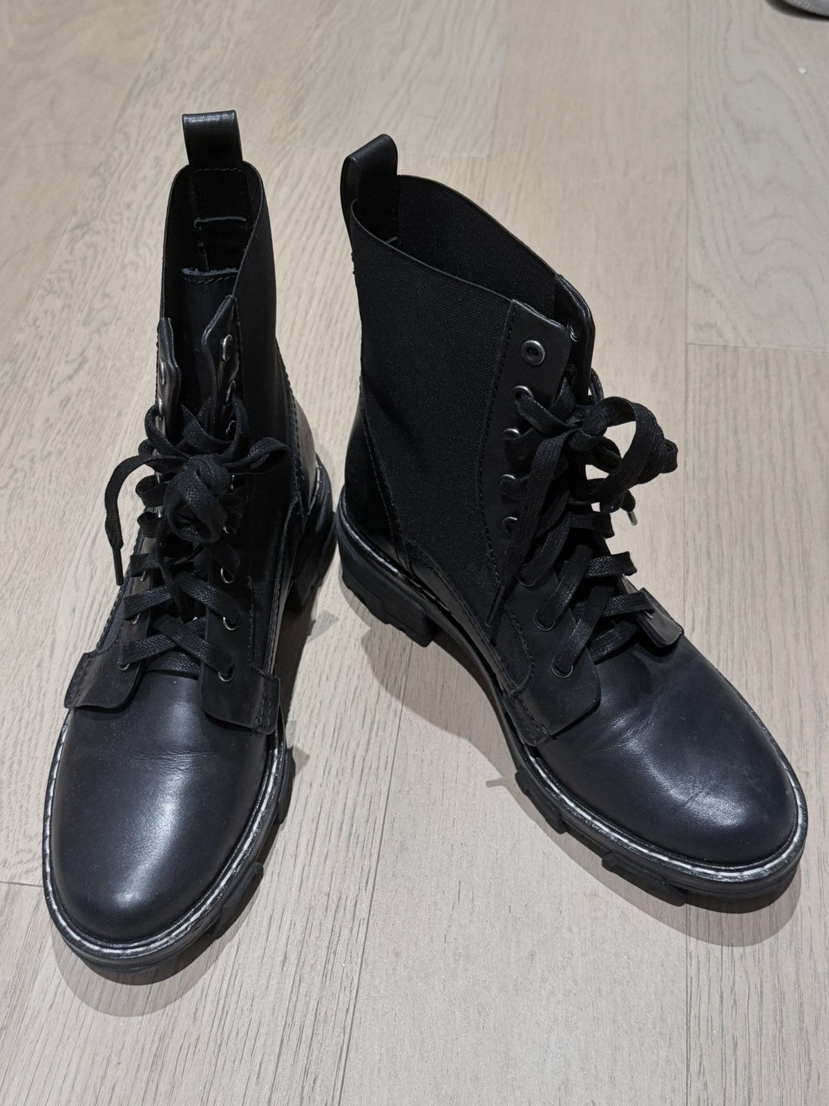 Rag & Bone rag & bone Black Lace-Up Combat Boots with box Size US 8.5 / IT 38.5 - 1 Thumbnail
