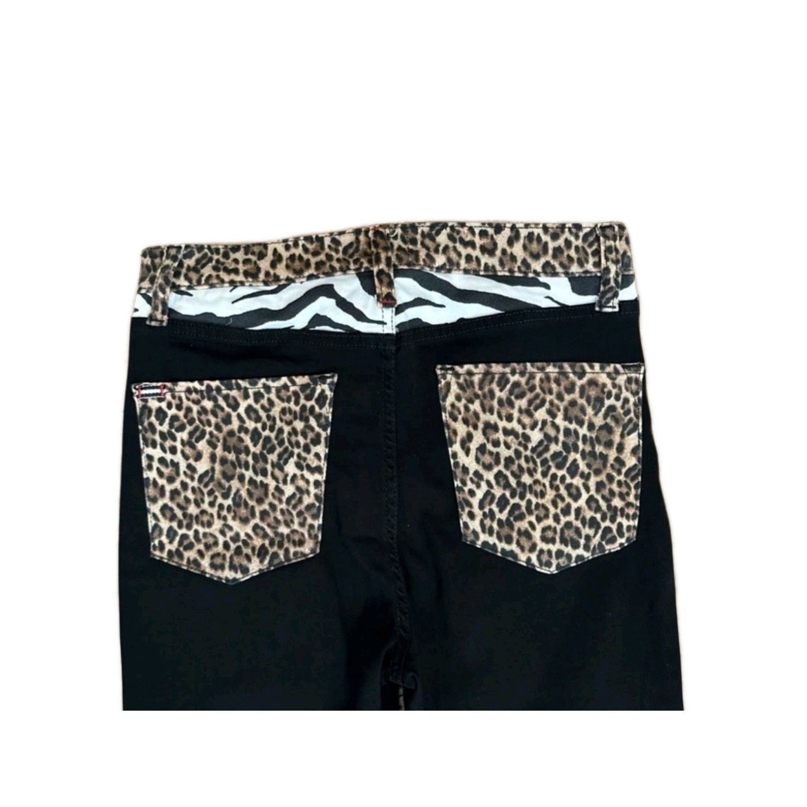 Alice + Olivia Alice + Olivia Baby Boot Animal Print QUEEN Of The Night 25 Size 25" / US 0 / IT 36 - 9 Thumbnail