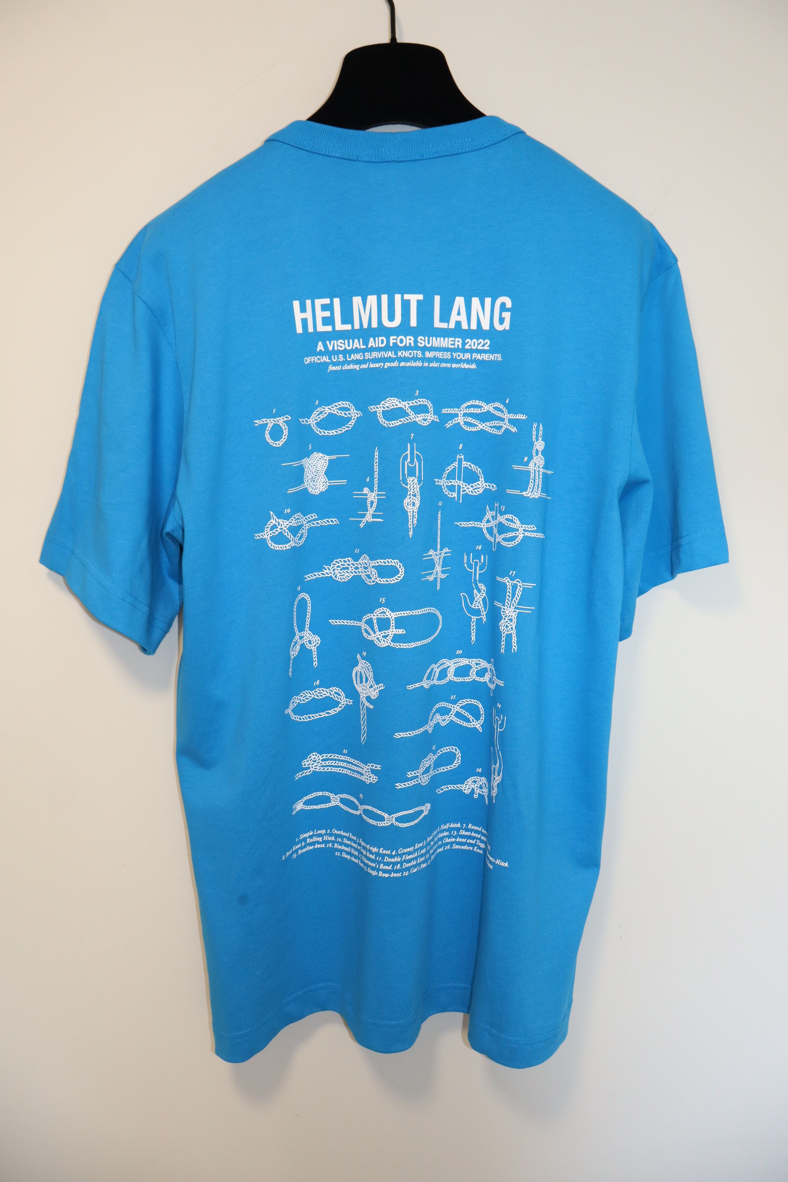Helmut Lang Knot logo t-shirt Size US S / EU 44-46 / 1 - 6 Thumbnail
