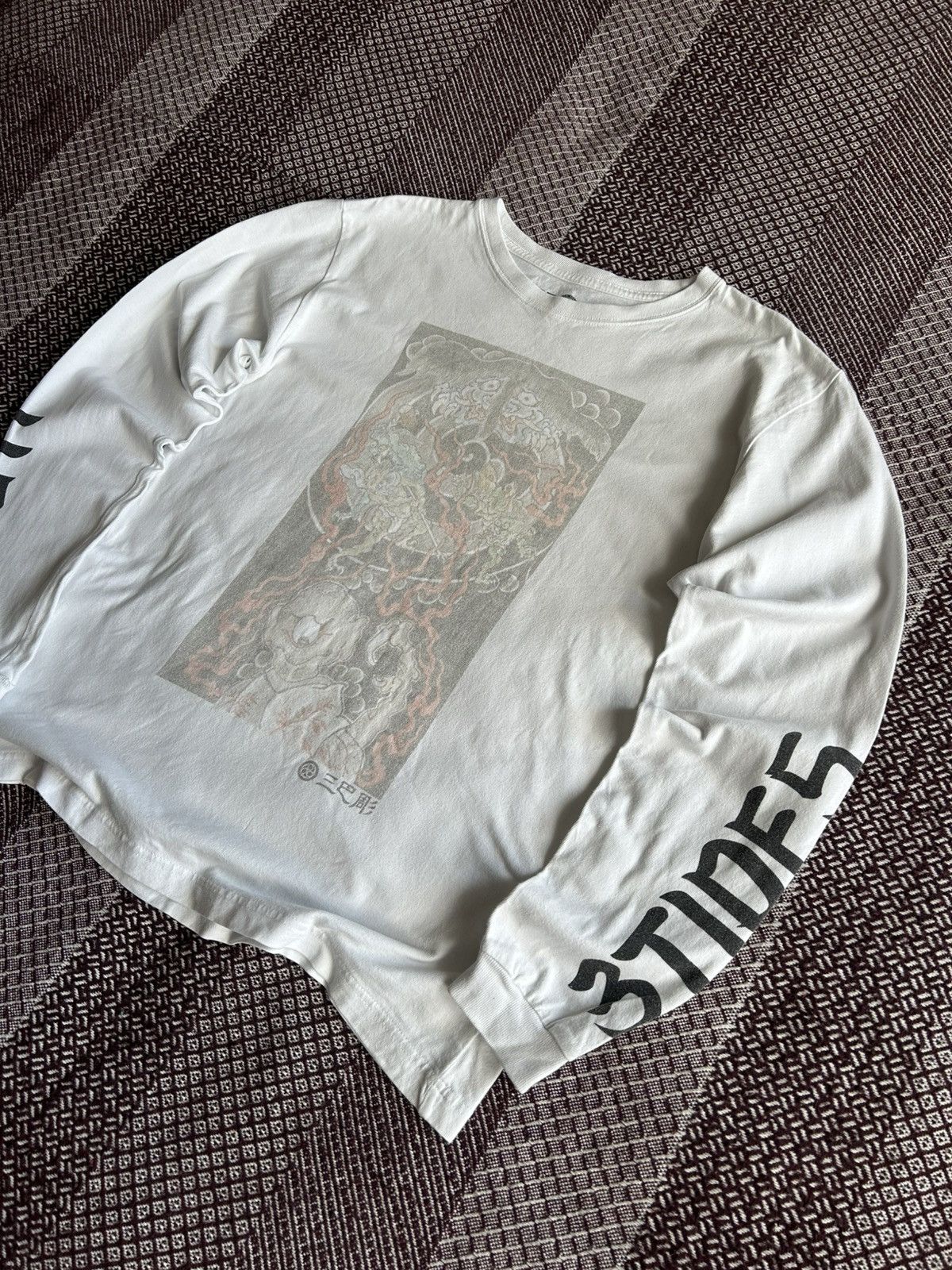 Japanese Brand × Vintage Vintage Japanese Style Long Sleeve Shirt Y2K Crazy Size M Size US M / EU 48-50 / 2 - 2 Thumbnail