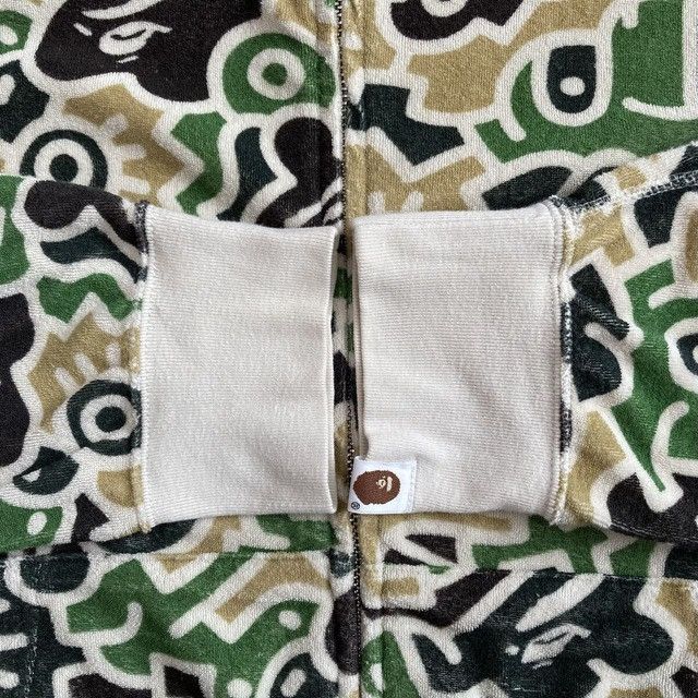 Bape BAPE CAMO Terry Cloth Full Zip Hoodie a bathing ape NIGO Size US M / EU 48-50 / 2 - 5 Thumbnail