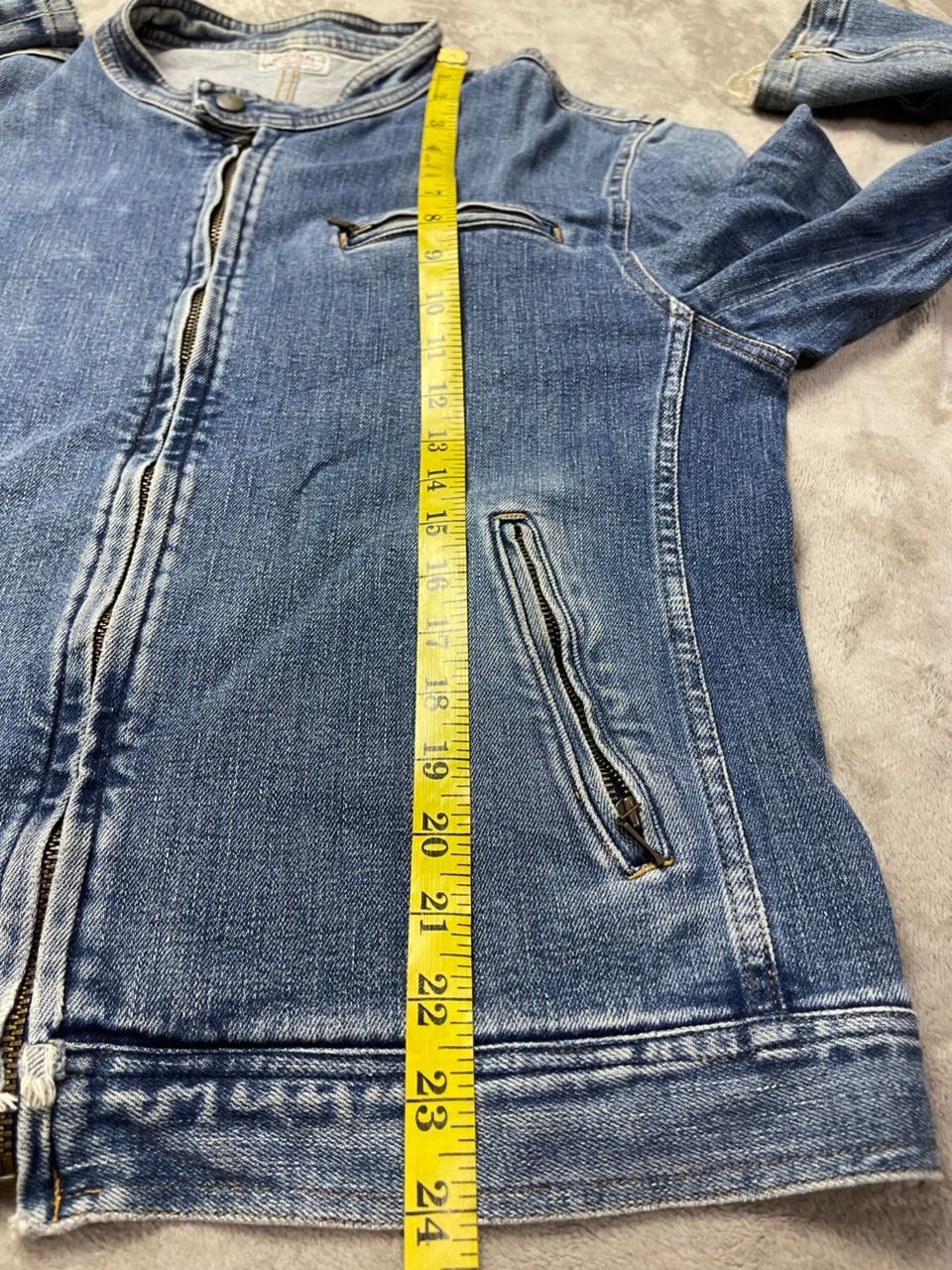 Eternal Vintage Eternal Biker Denim Jacket Size US M / EU 48-50 / 2 - 9 Thumbnail