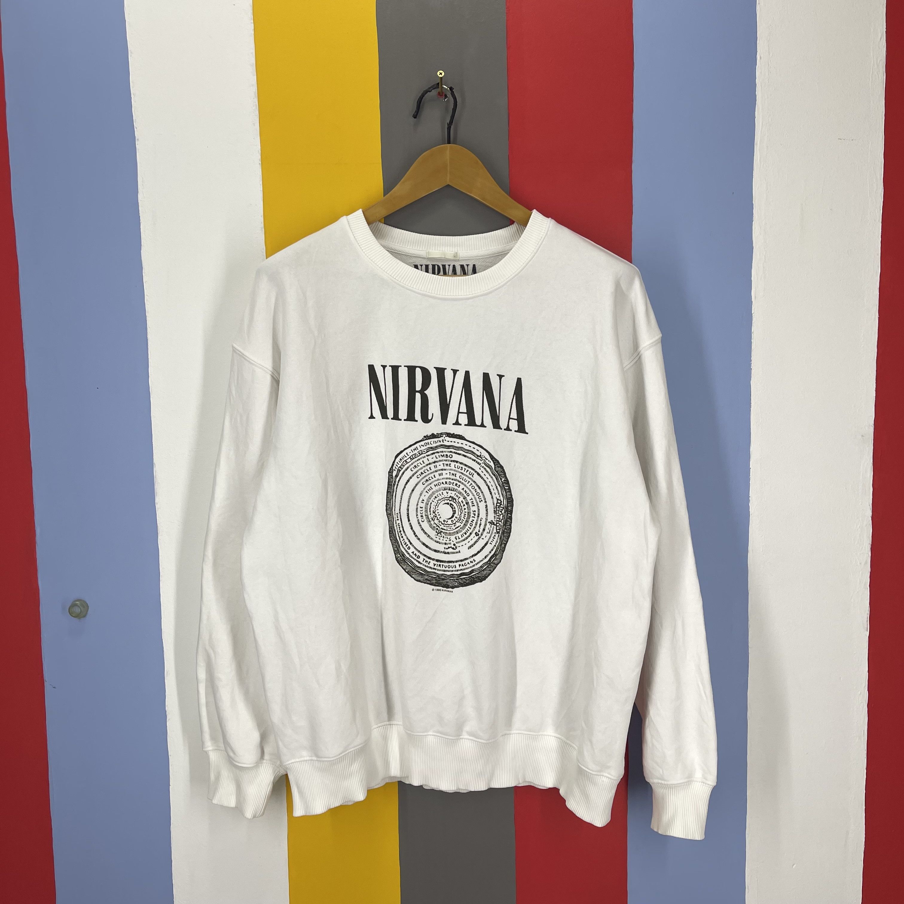 GU NIRVANA x GU Crew Neck Sweatshirt #2042/14 Size US L / EU 52-54 / 3 - 1 Thumbnail