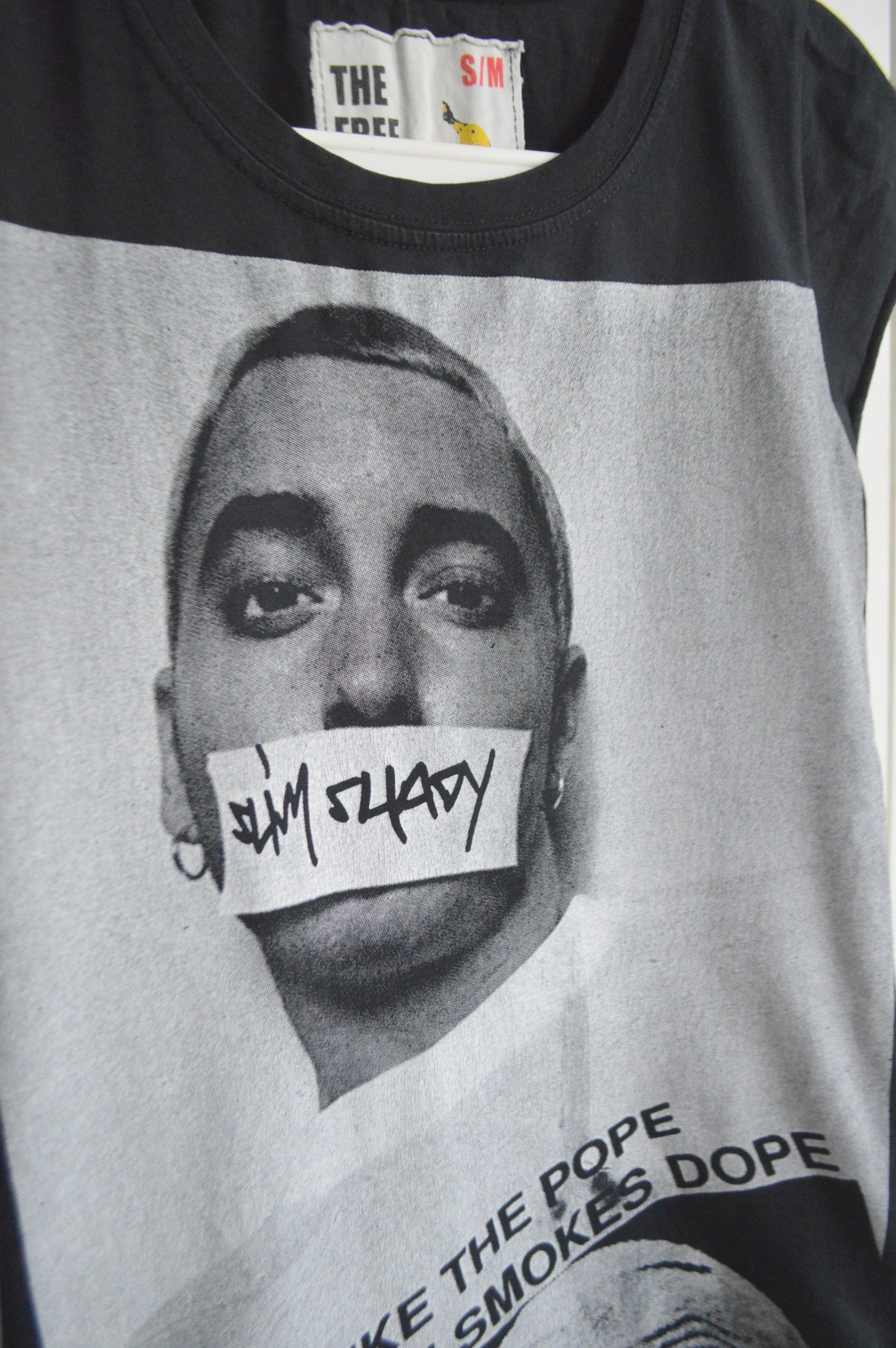 Other RARE The Free Banana Slim Shady Eminem t-shirt S Size S / US 4 / IT 40 - 4 Thumbnail