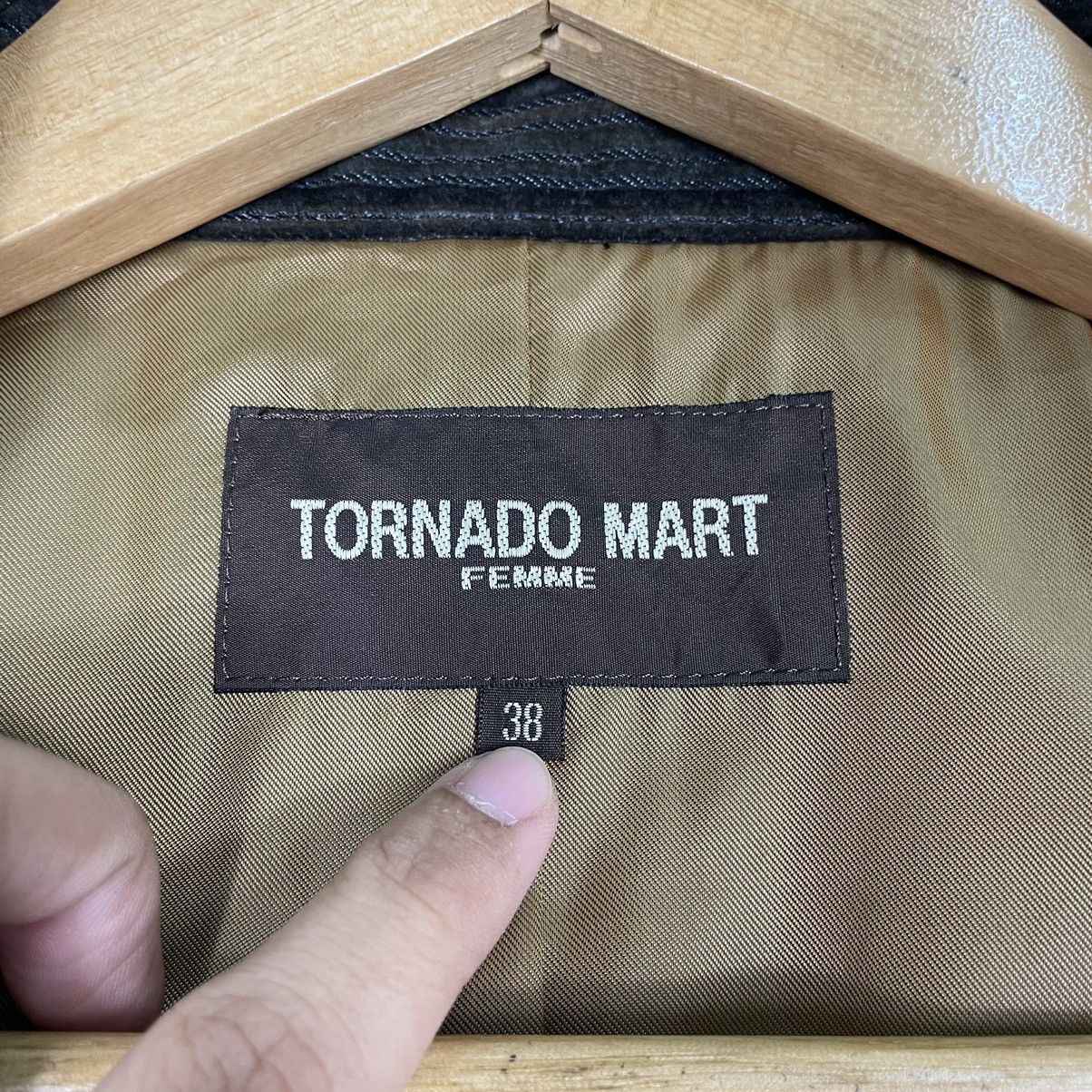 Japanese Brand × Tornado Mart 💥TORNADO MART STRIPES WITH BELTED JACKET Size S / US 4 / IT 40 - 15 Thumbnail