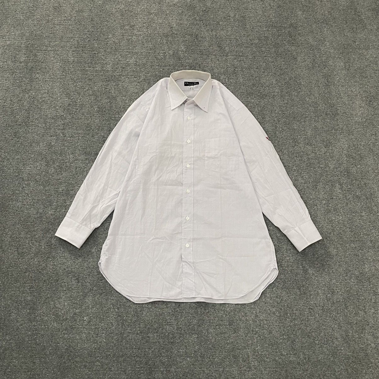 Christian Dior Monsieur Christian Dior Button Up Basic Shirt Size US L / EU 52-54 / 3 - 1 Thumbnail