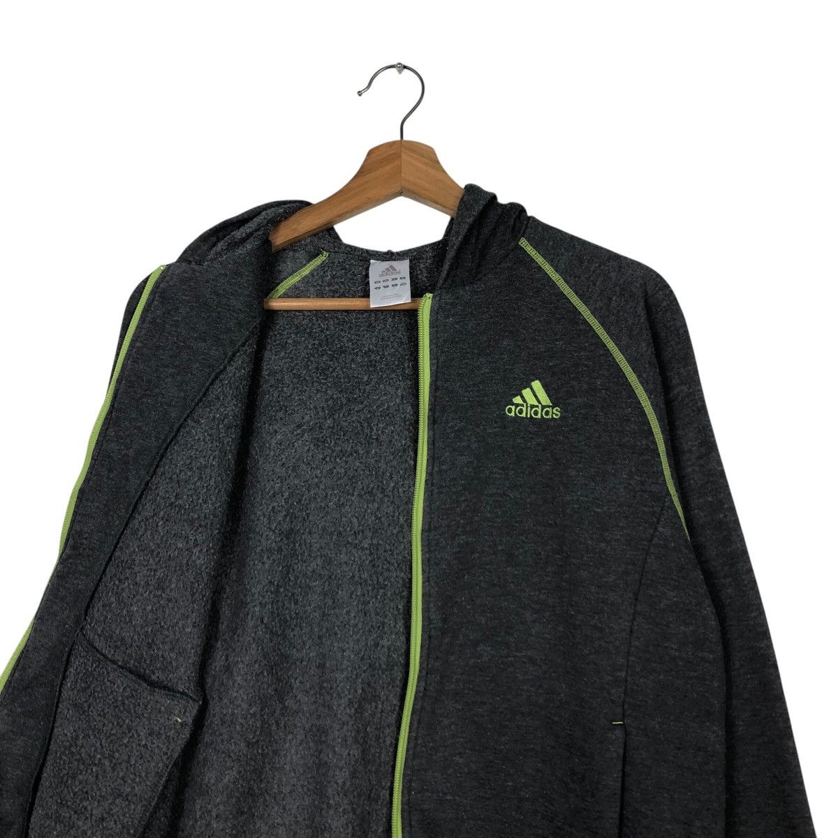 Adidas 📌Vintage Adidas Zipper Jacket Streetwear Jogging Wear Size US L / EU 52-54 / 3 - 14 Thumbnail