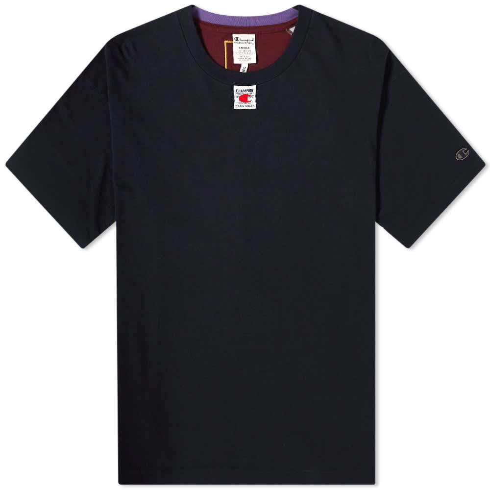 Champion × Craig Green 🇺🇸CUT & SEW 70S TEE🇮🇹 Size US L / EU 52-54 / 3 - 2 Thumbnail