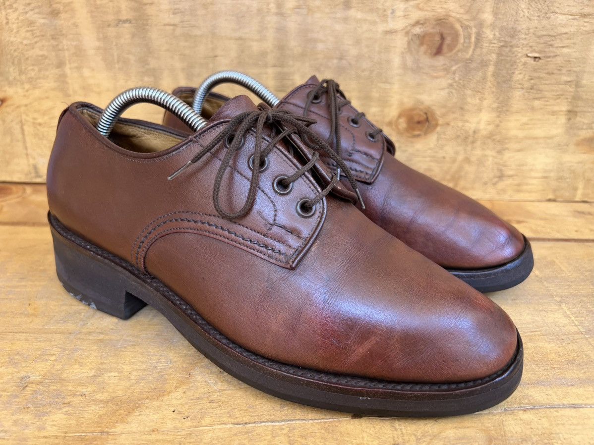 Tricker's Trickers Bench Made Brown Leather Men’s Derby Dress shoes Size US 8 / EU 41 - 1 Thumbnail