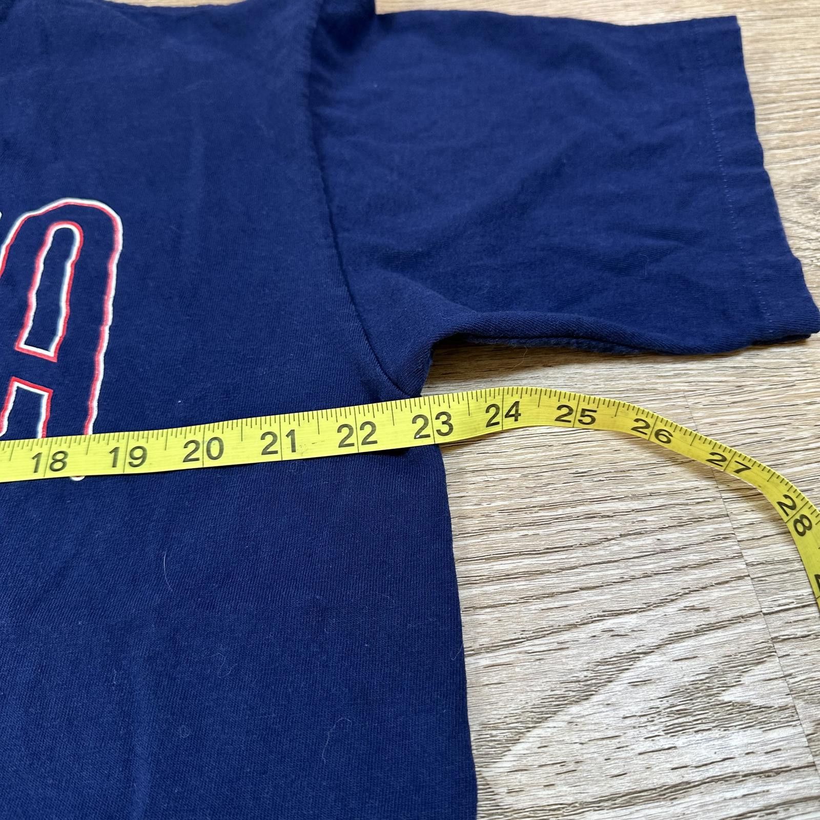 Nutmeg Nutmeg Men T-Shirt Large Navy Atlanta Braves Vintage Single Size US L / EU 52-54 / 3 - 9 Thumbnail