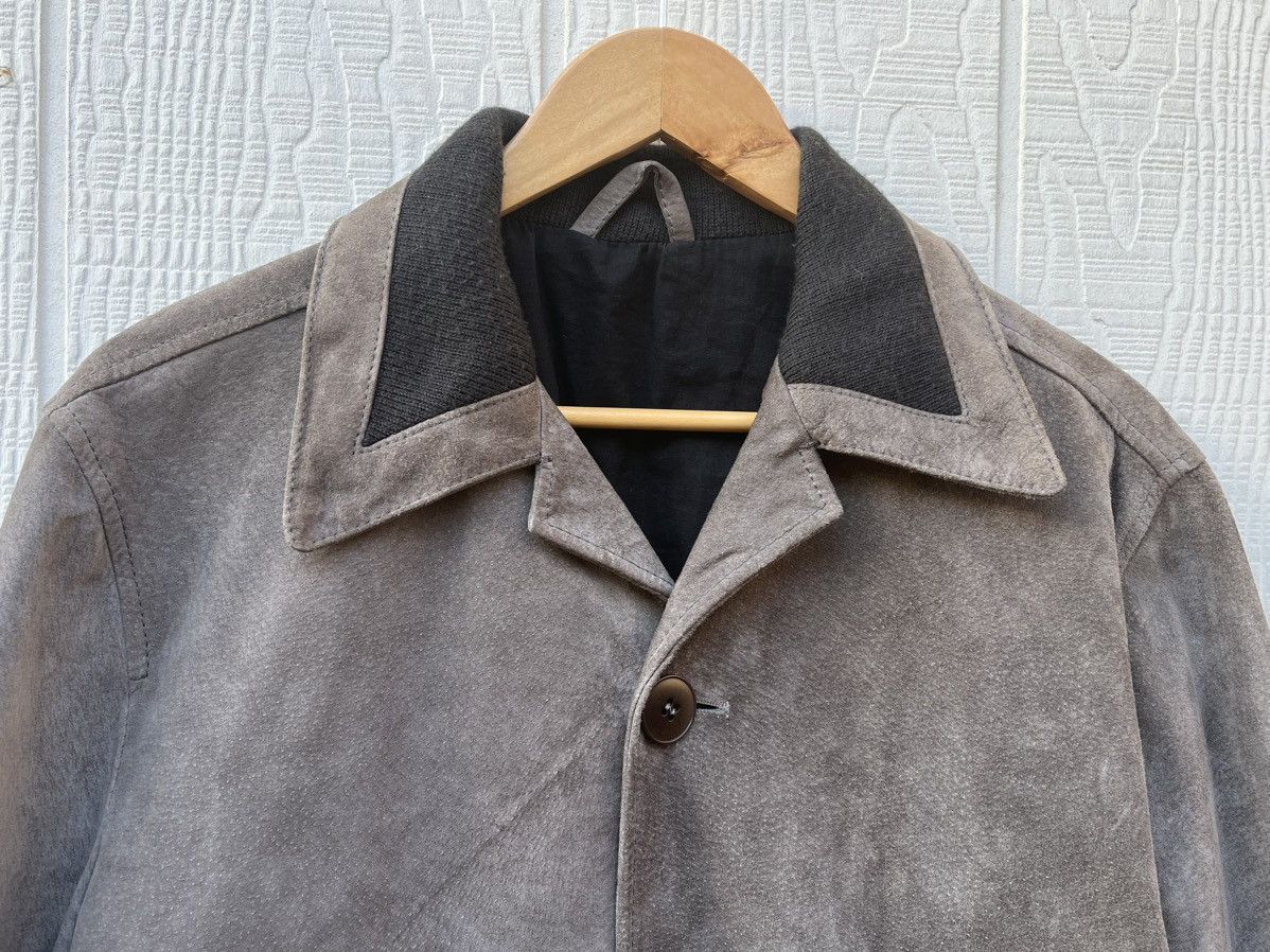 Maison Margiela SS 2003 Suede Jacket Vintage Archive | Grailed