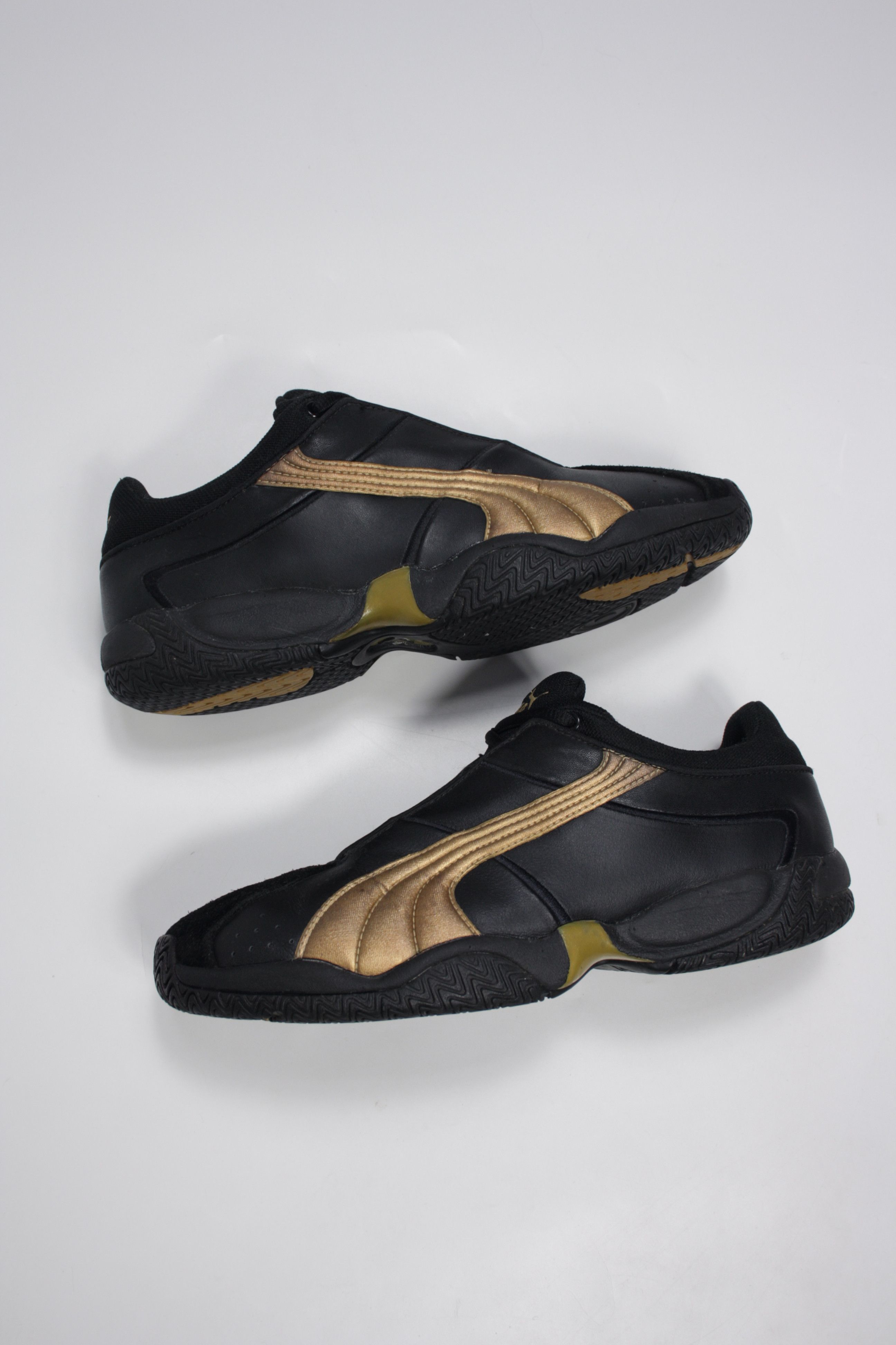 Puma × Vintage Puma 2000s Vintage Leather & Suede Sneaker Shoes Size US 9 / EU 42 - 5 Thumbnail