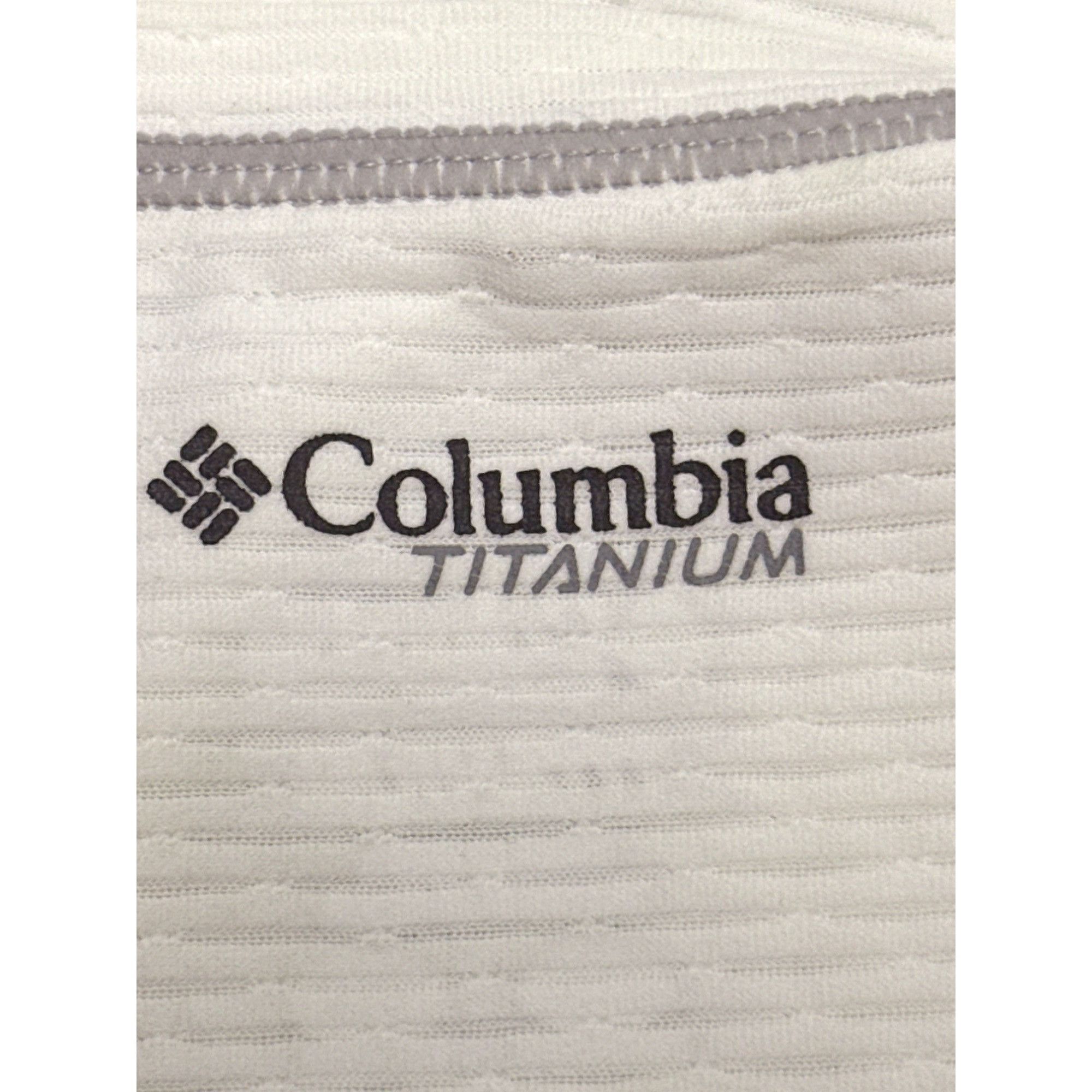 Columbia Columbia Sportswear Company Titanium Short Sleeve Top L Whi Size L / US 10 / IT 46 - 9 Thumbnail