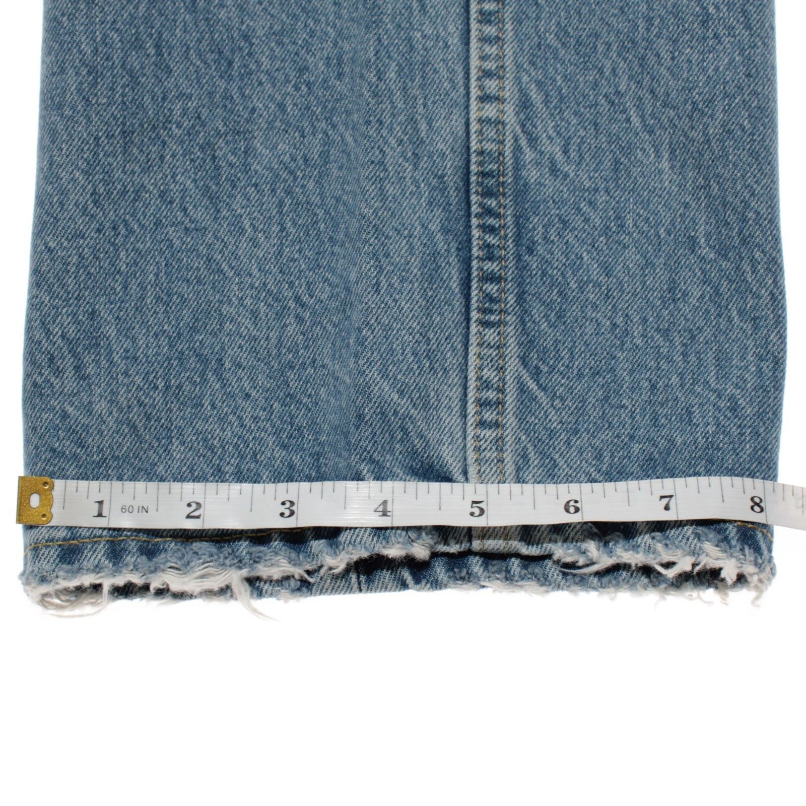 RE/DONE Re/Done 90s Comfy Denim Jeans Size 29 Sunfaded Destroy Blue Size 28" / US 6 / IT 42 - 9 Thumbnail