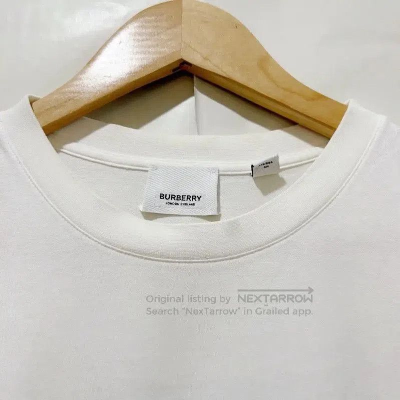 Burberry Burberry White Logo Summer T. Size US XS / EU 42 / 0 - 3 Thumbnail