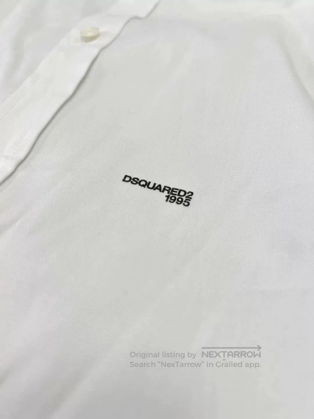 Dsquared2 Dsquared2 White Casual Shirt for Fall 2022. Size US M / EU 48-50 / 2 - 5 Thumbnail