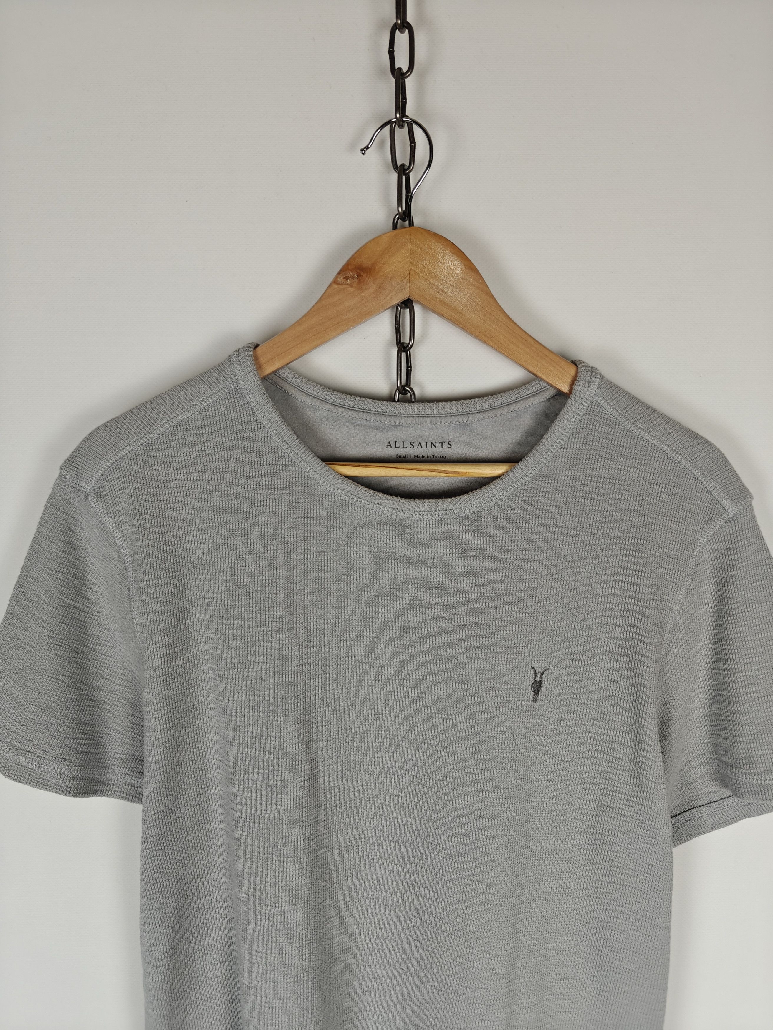 Allsaints Allsaints T-Shirt Muse Crew Regular Fit Gray S Size US S / EU 44-46 / 1 - 2 Thumbnail