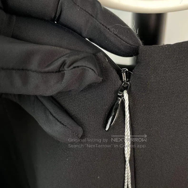 Hermes Hermes Silk Black Dress Size XXS / US 00 / IT 34 - 7 Thumbnail