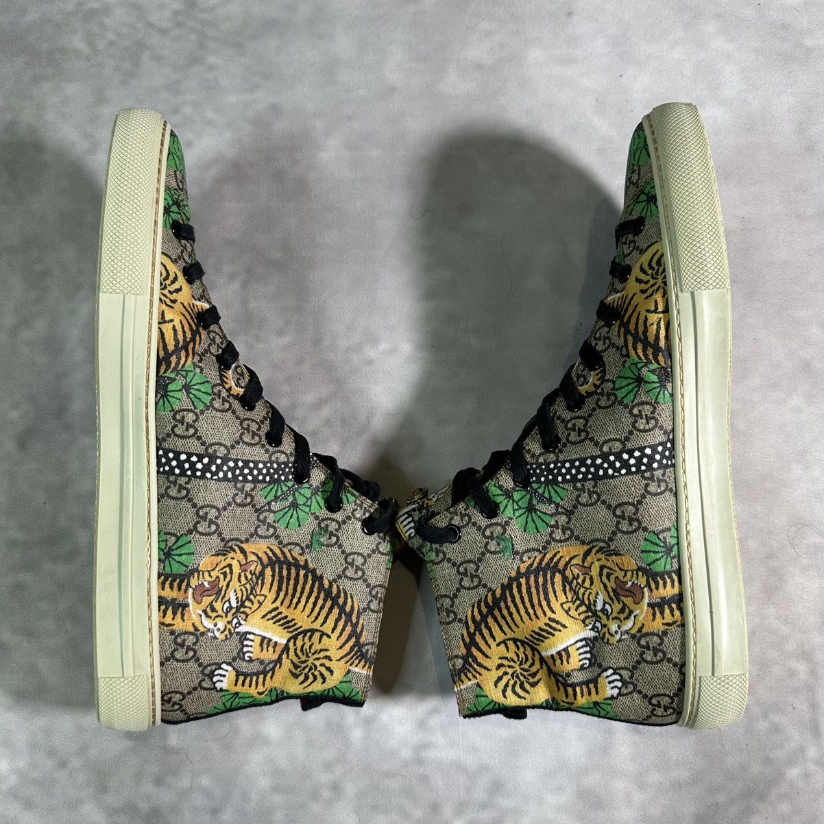 Gucci Gucci GG Supreme High Bengal mens shoes Size US 10 / EU 43 - 4 Thumbnail