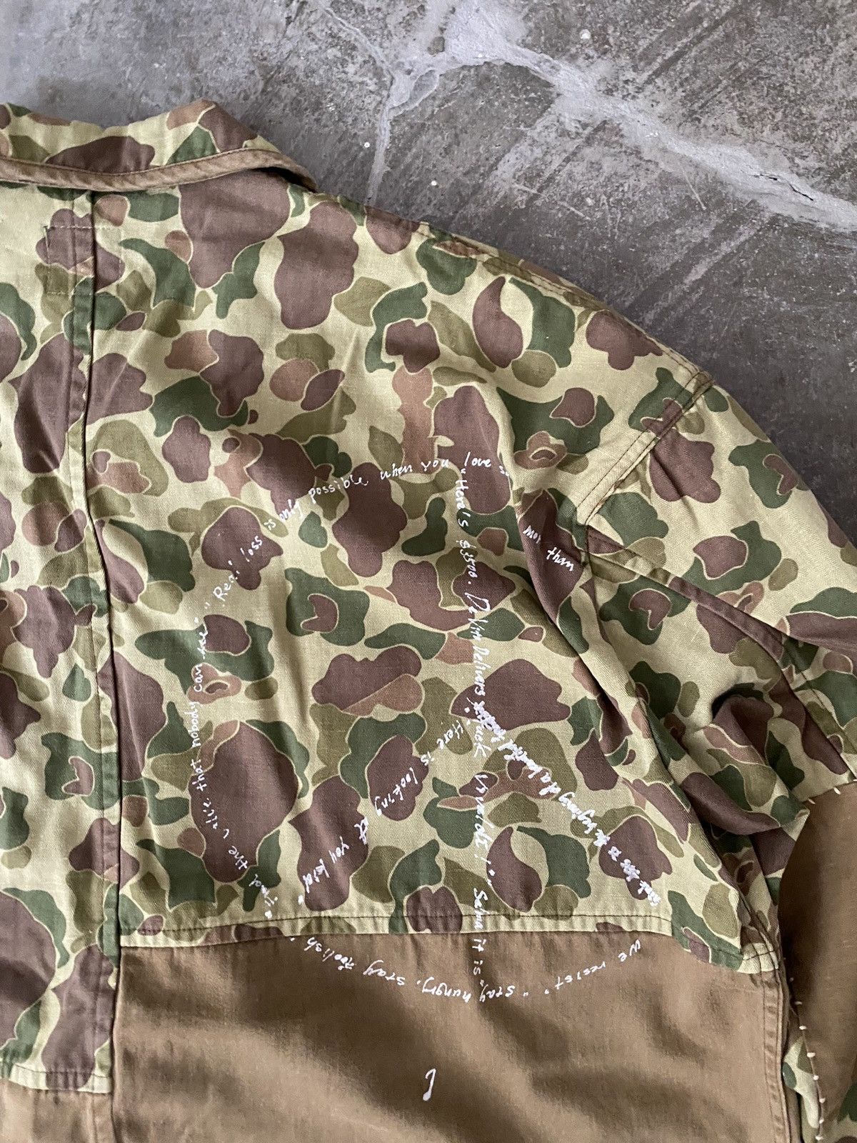 Porter Classic Porter Classic Hand Work Camo Fatigue Jacket Kapital Visvim Size US L / EU 52-54 / 3 - 10 Thumbnail