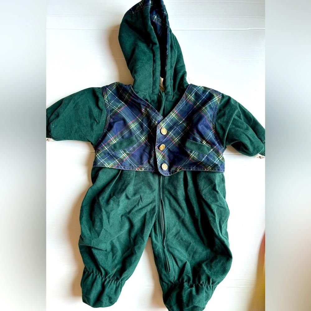 Designer Vintage Mini Robin Winter Coat One-Piece Size US XXS / EU 40 - 1 Thumbnail