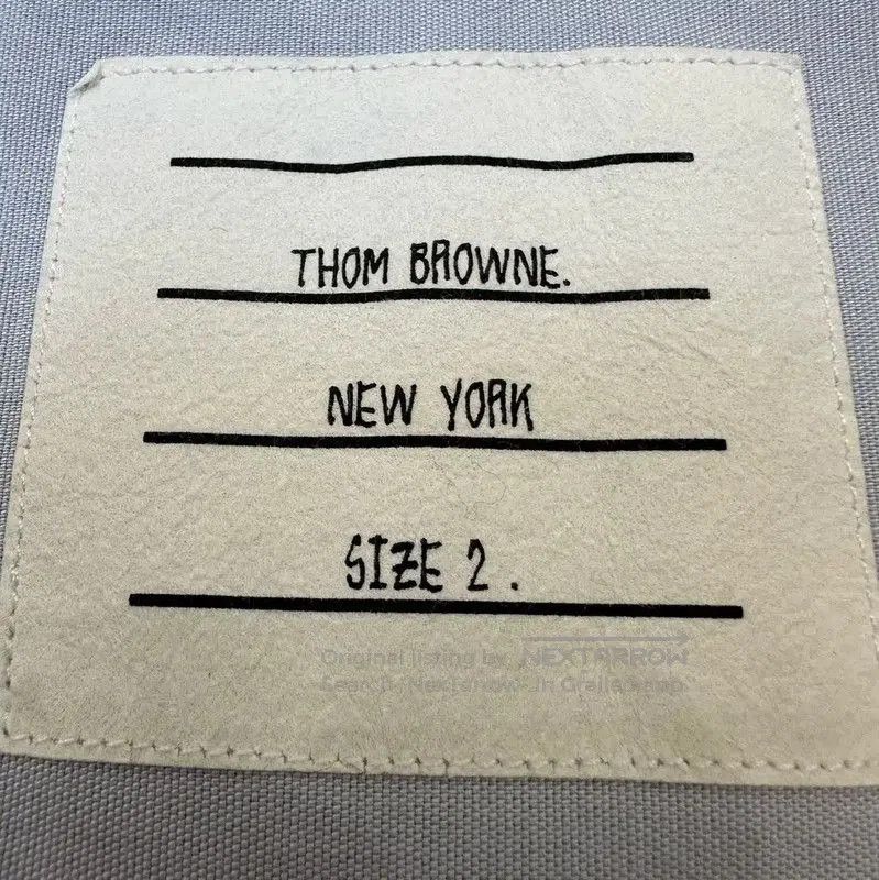 Other Thom Browne Long Sleeve Striped Shirt in Light Blue . Size US M / EU 48-50 / 2 - 7 Thumbnail