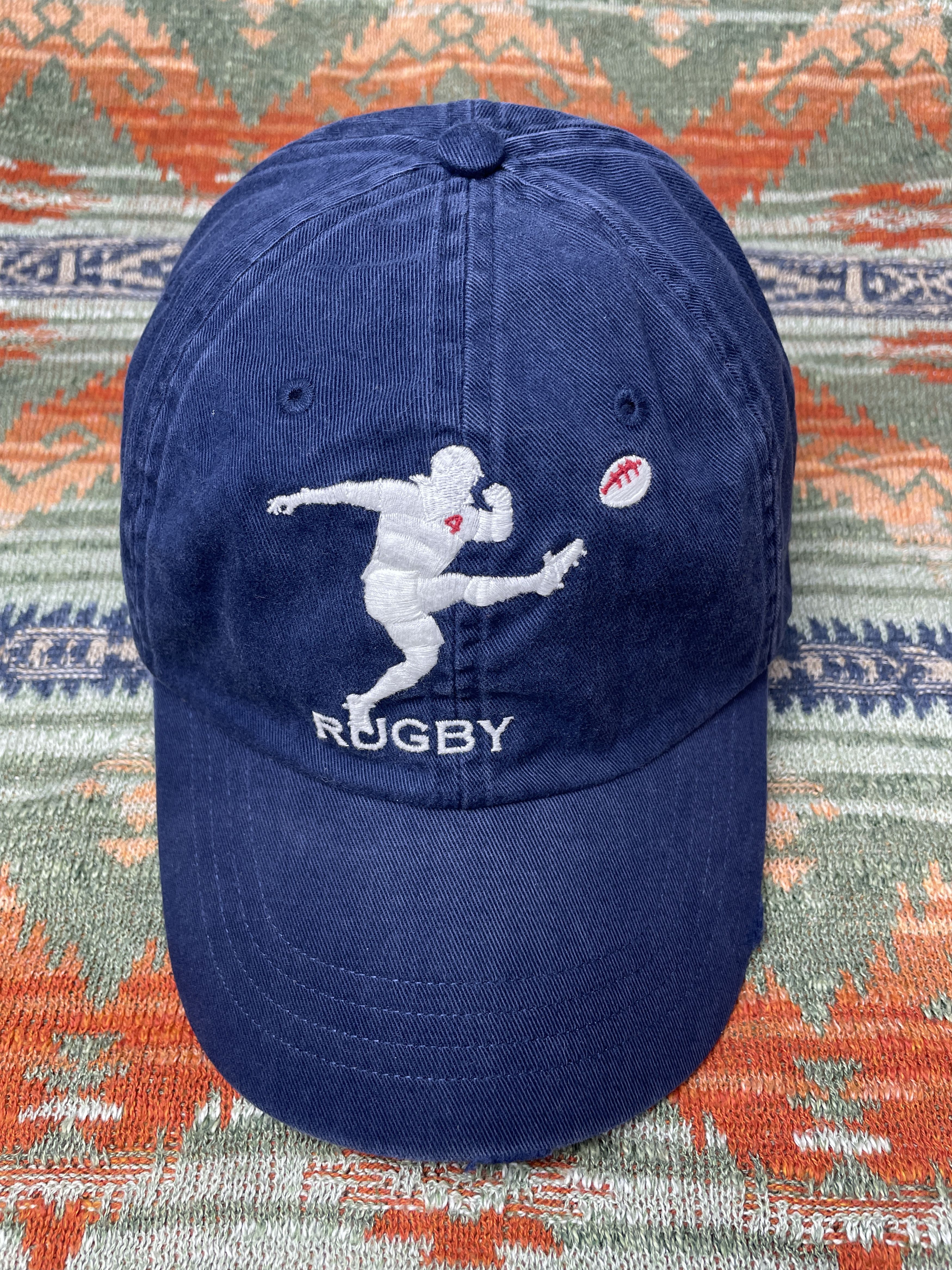 Ralph Lauren × Rugby Ralph Lauren Polo Ralph Lauren Rugby Leather Baseball Hat Cap Size ONE SIZE - 1 Thumbnail