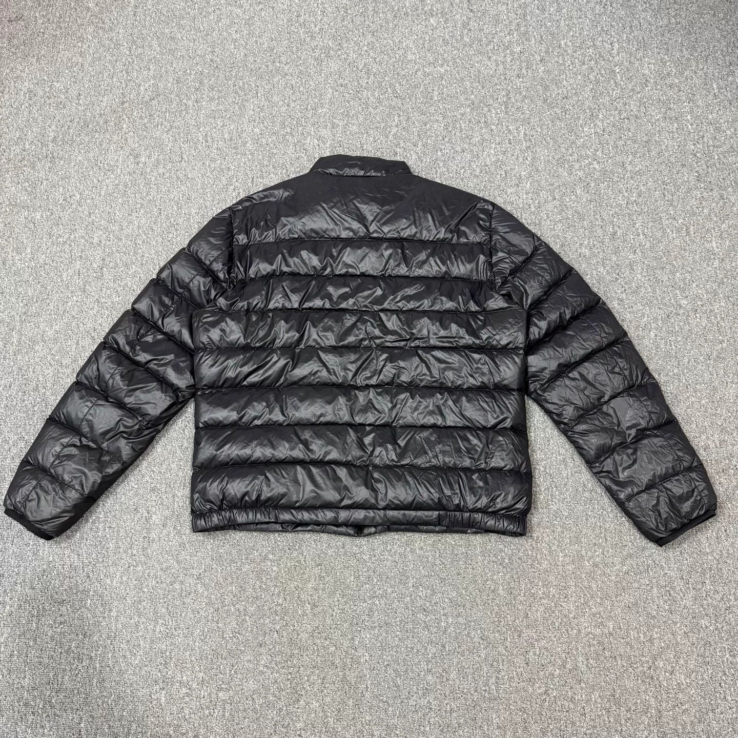 Prada Prada black triangle logo down jacket 54 99 new Size US L / EU 52-54 / 3 - 2 Thumbnail
