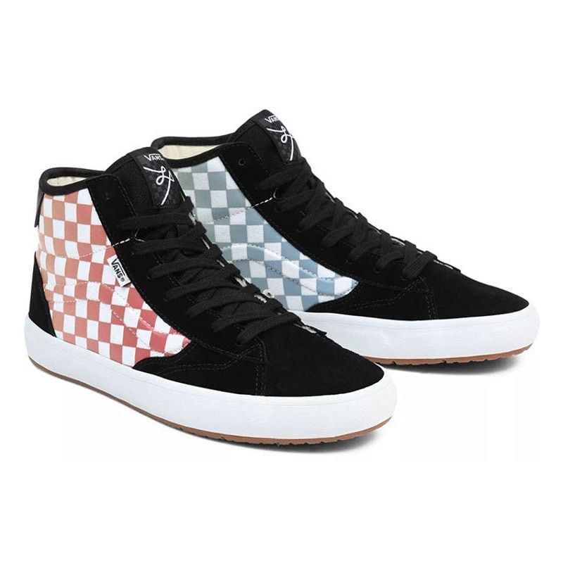 Vans VANS THE LIZZIE MEN'S 10 CHECKERBOARD BLACK MULTI COLOR NIB Size US 10 / EU 43 - 1 Thumbnail